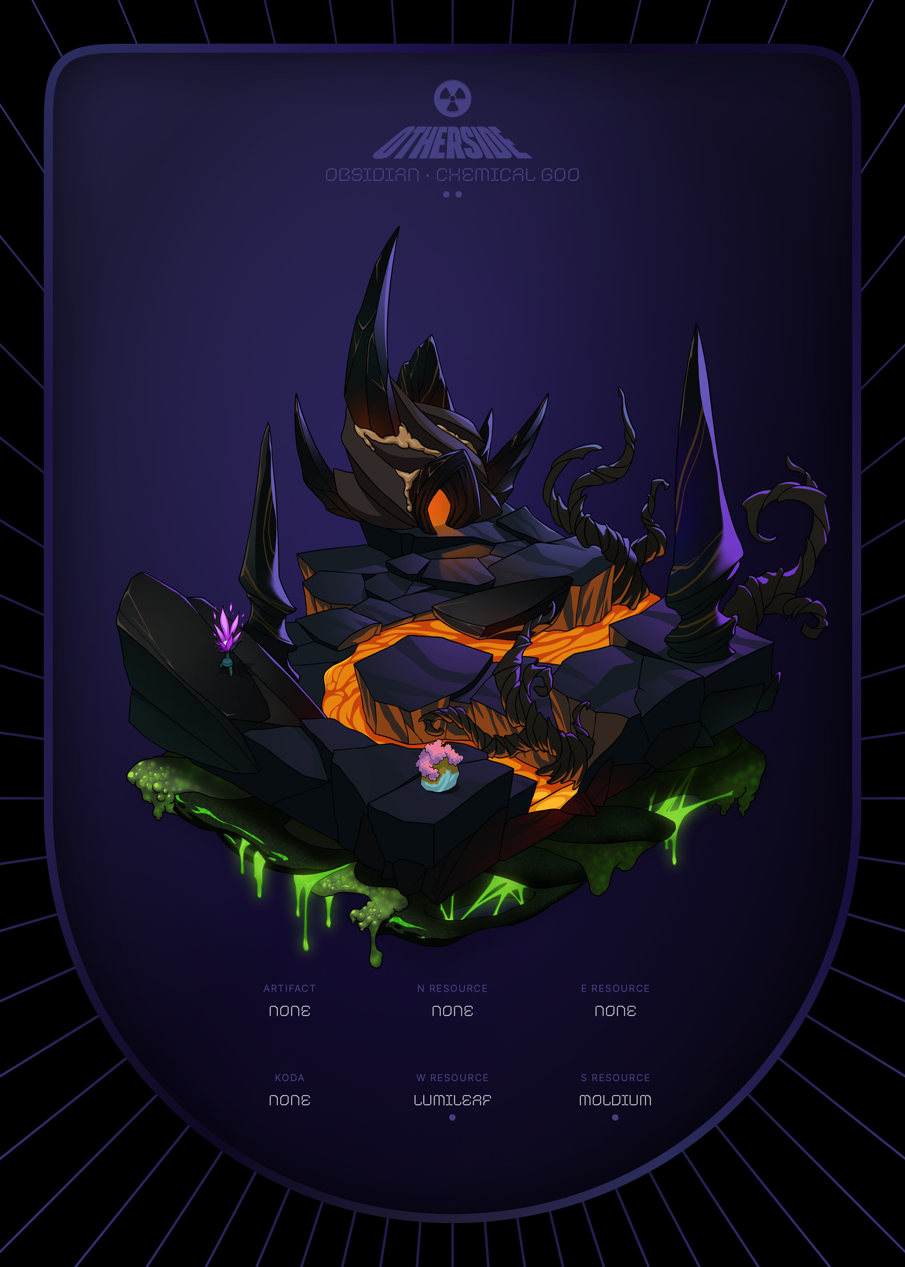 Otherdeed #27425 — Obsidian