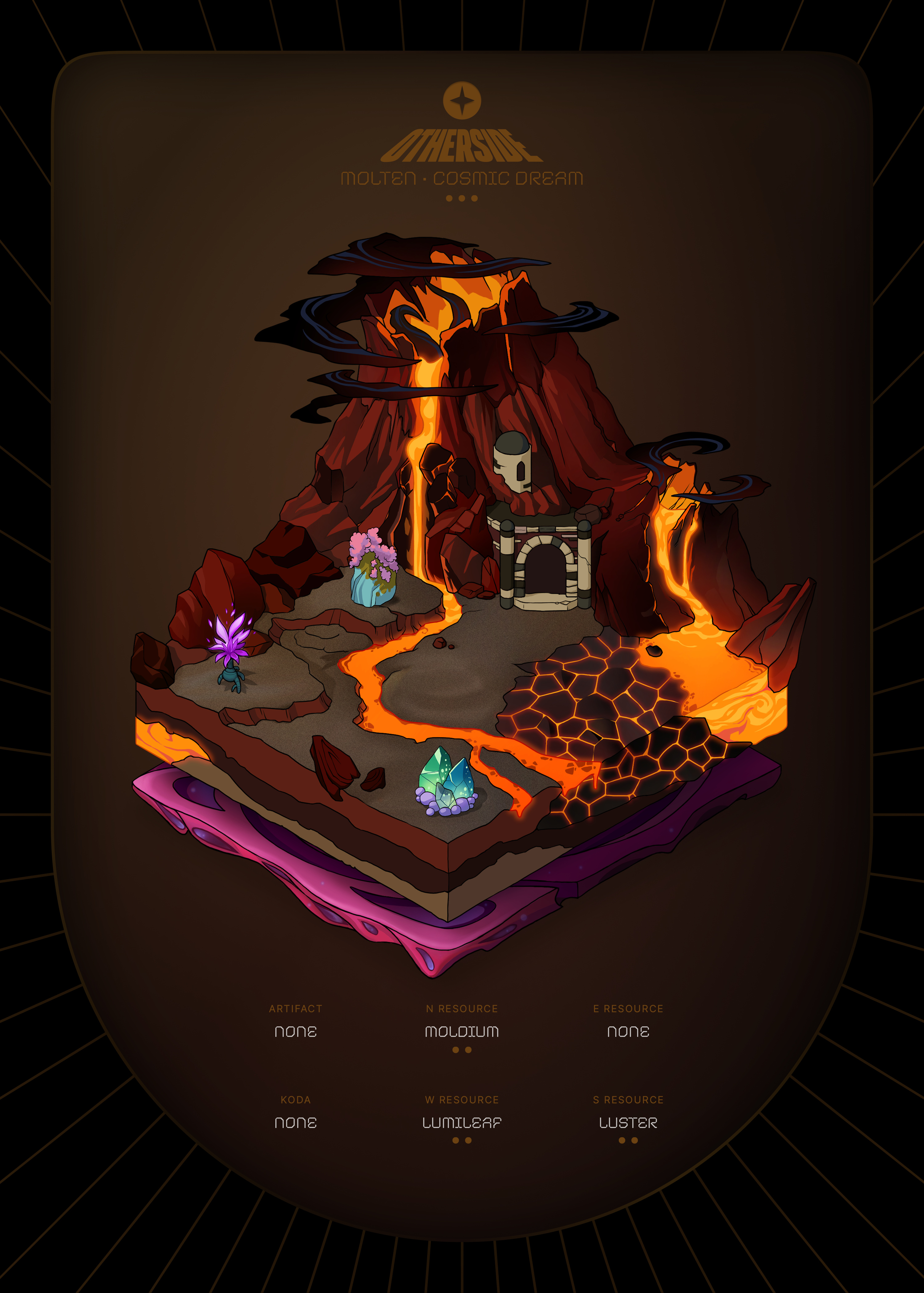Otherdeed #37209 — Molten