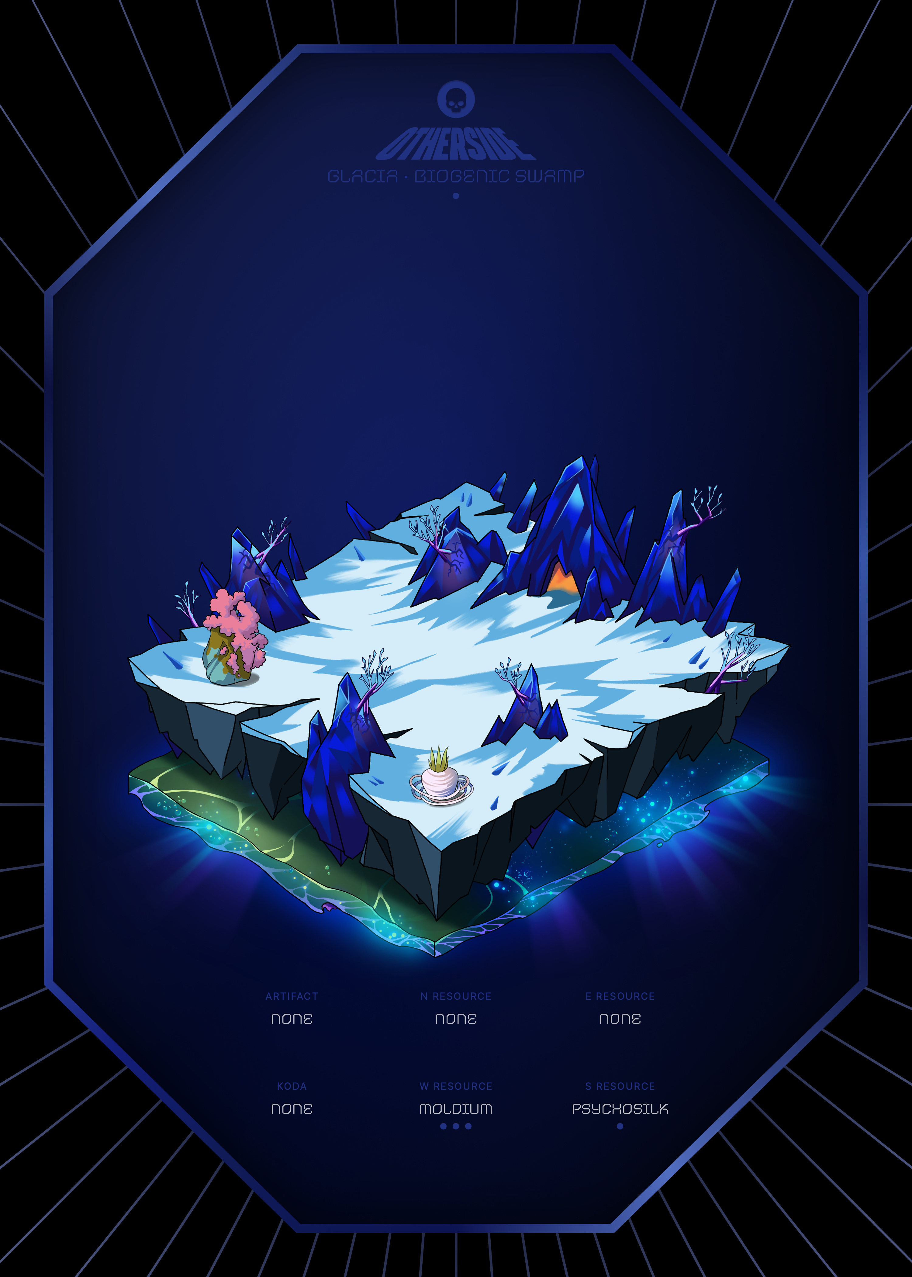 Otherdeed #3657 — Glacia