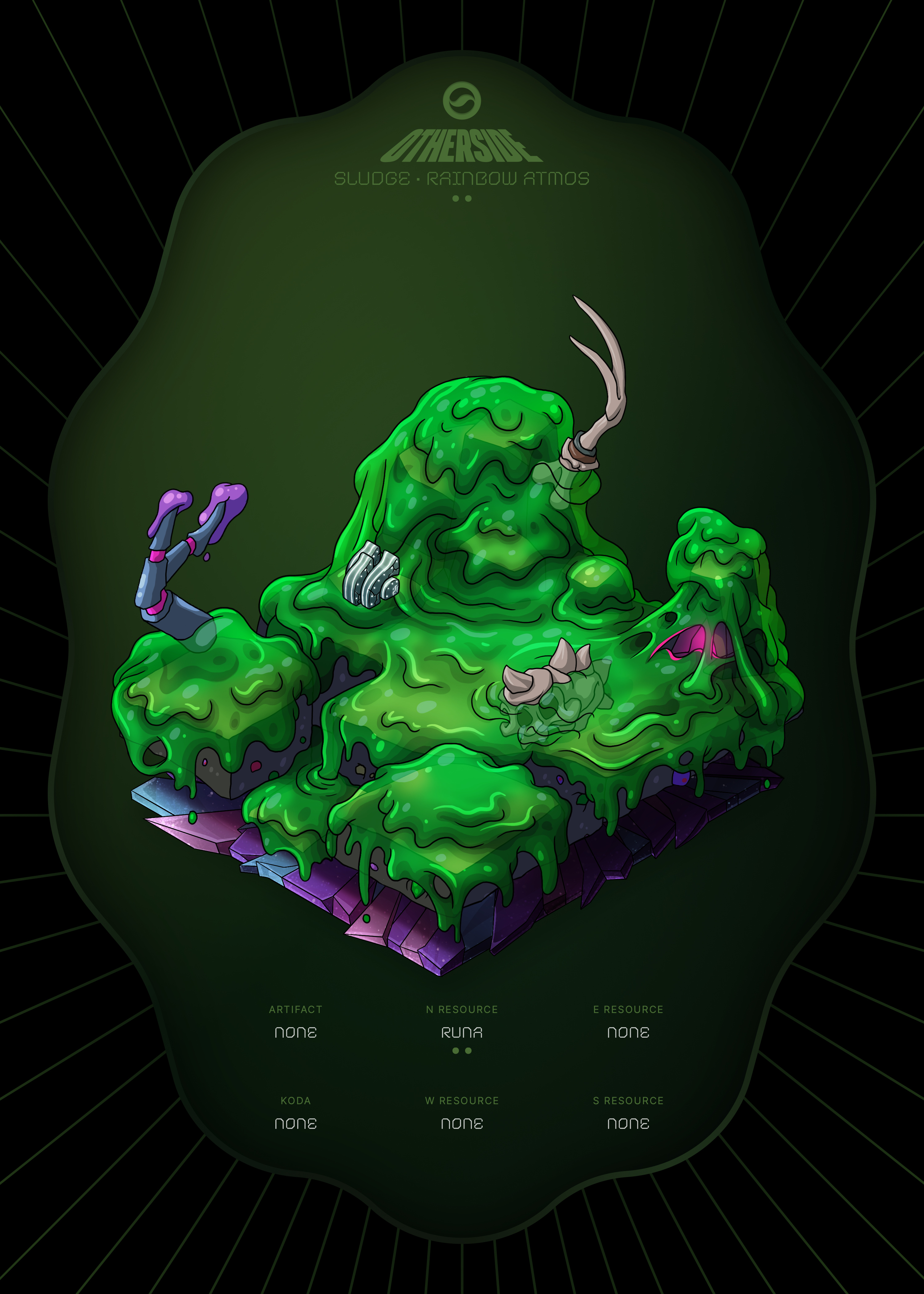 Otherdeed #82648 — Sludge