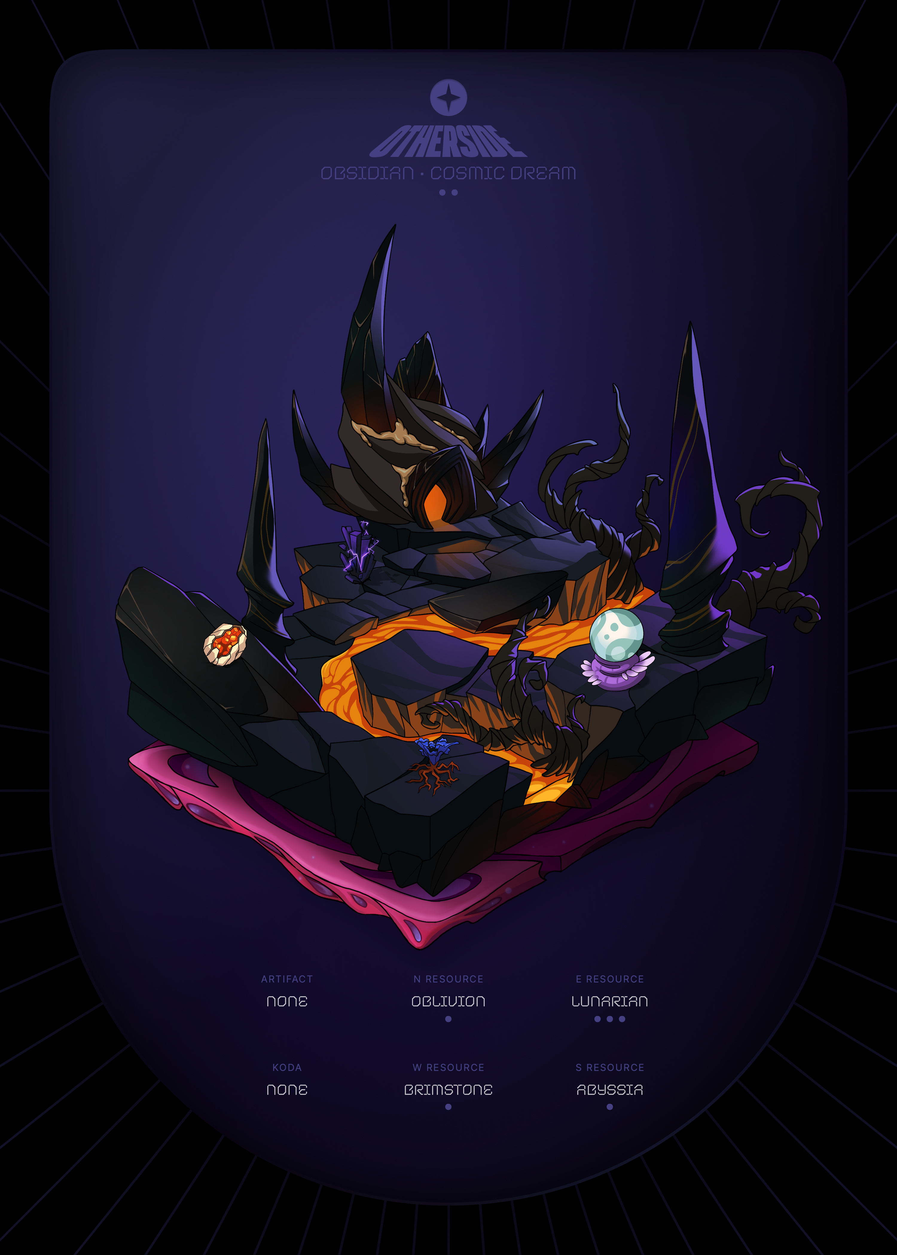 Otherdeed #93131 — Obsidian