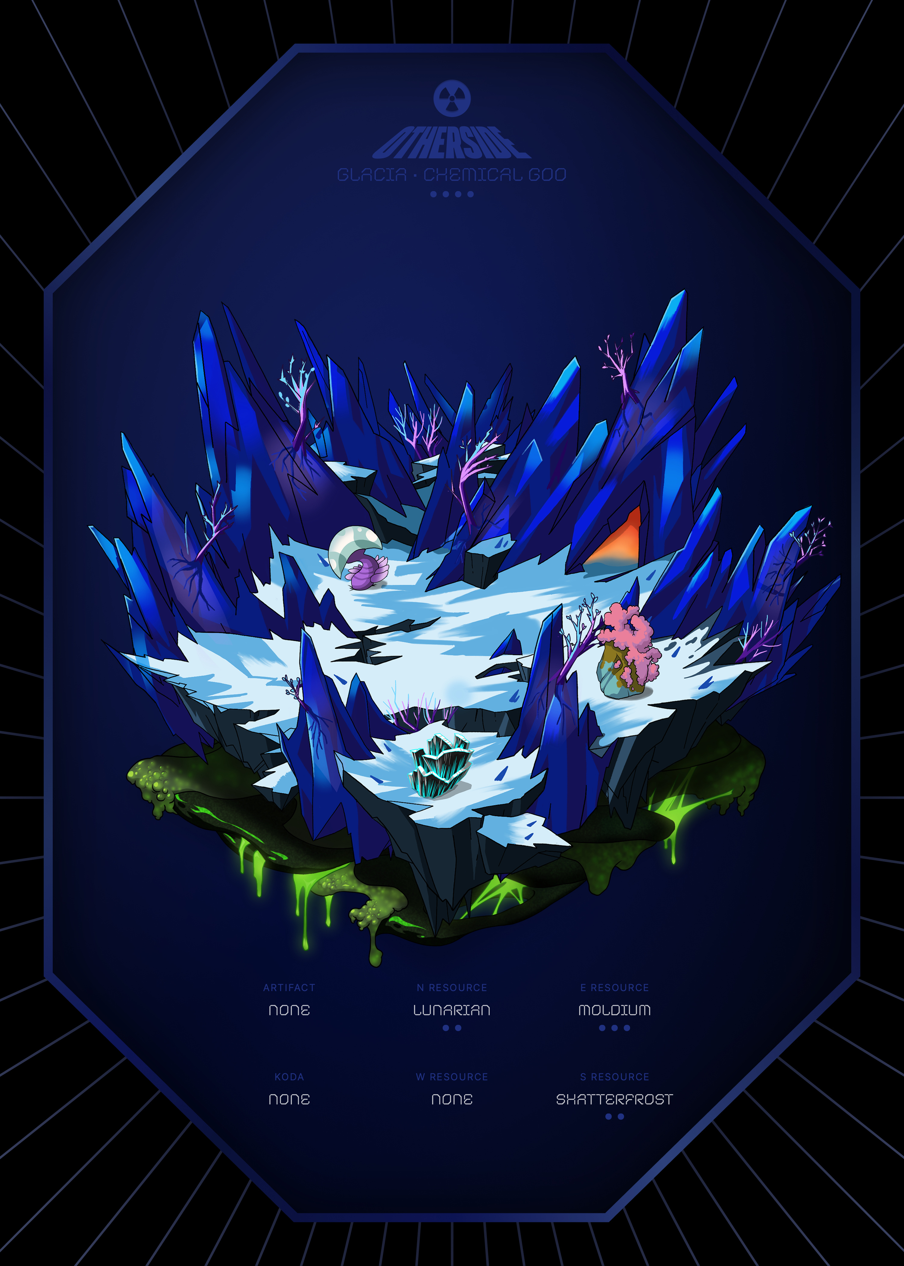 Otherdeed #18381 — Glacia