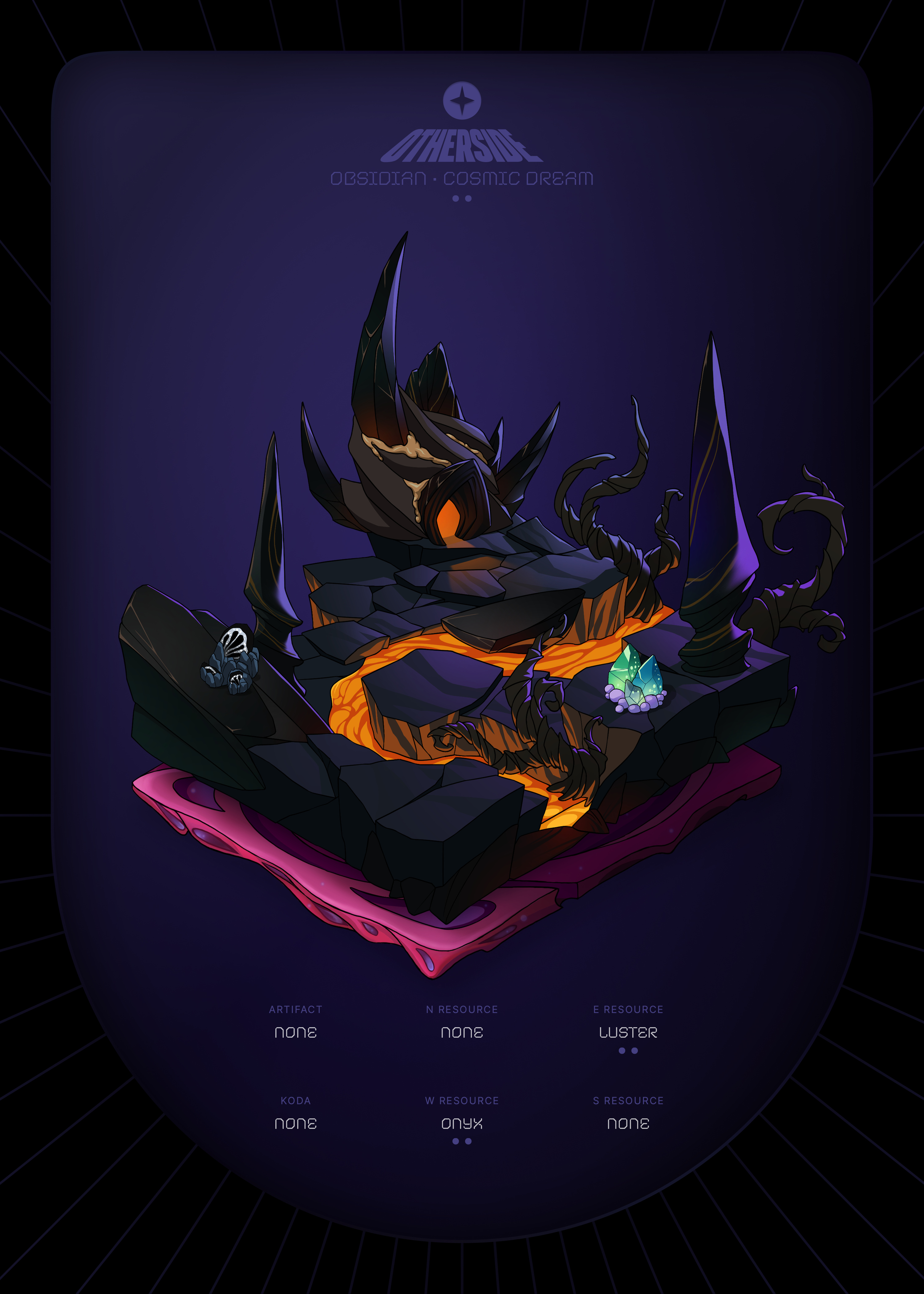Otherdeed #36365 — Obsidian