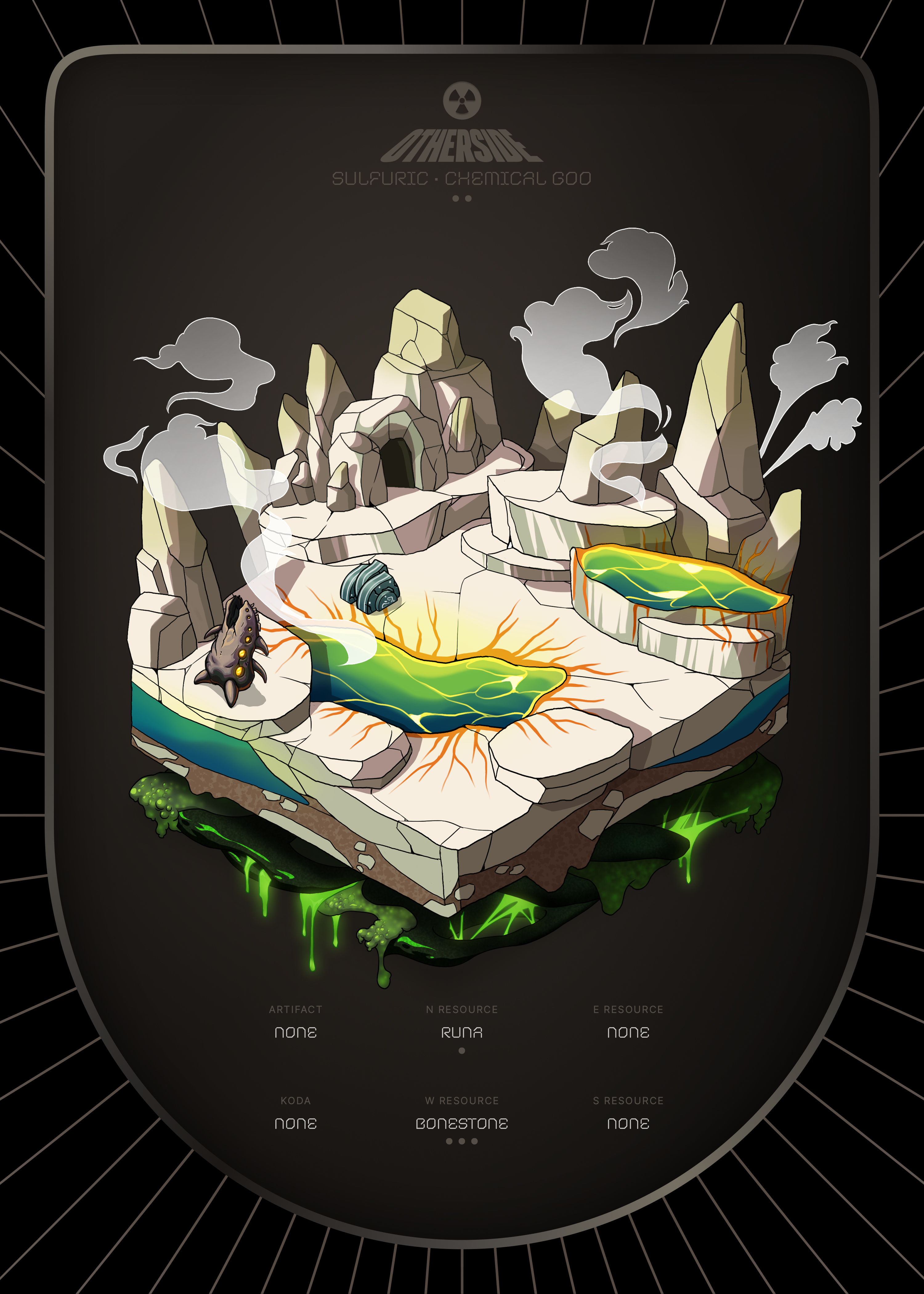 Otherdeed #18732 — Sulfuric
