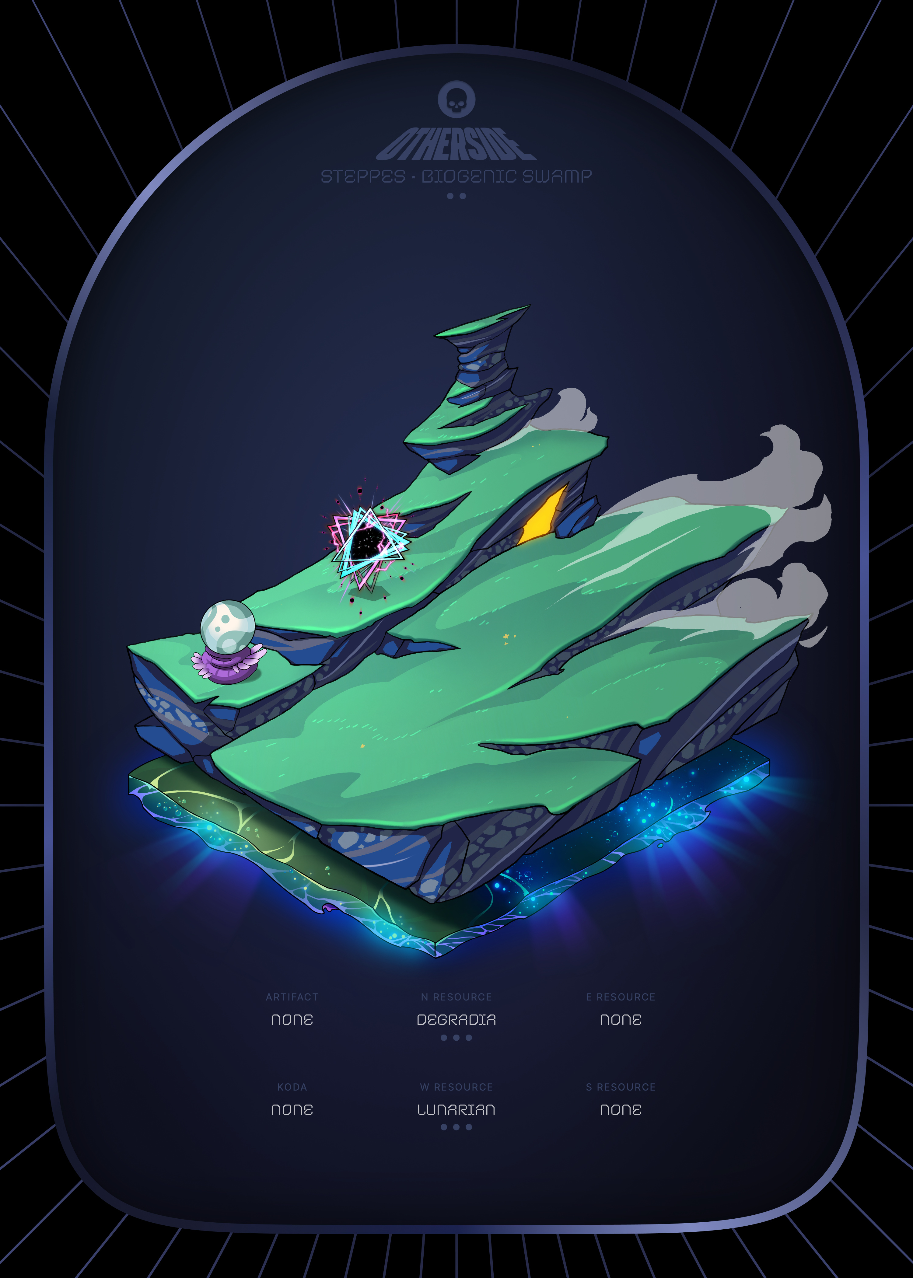 Otherdeed #4508 — Steppes