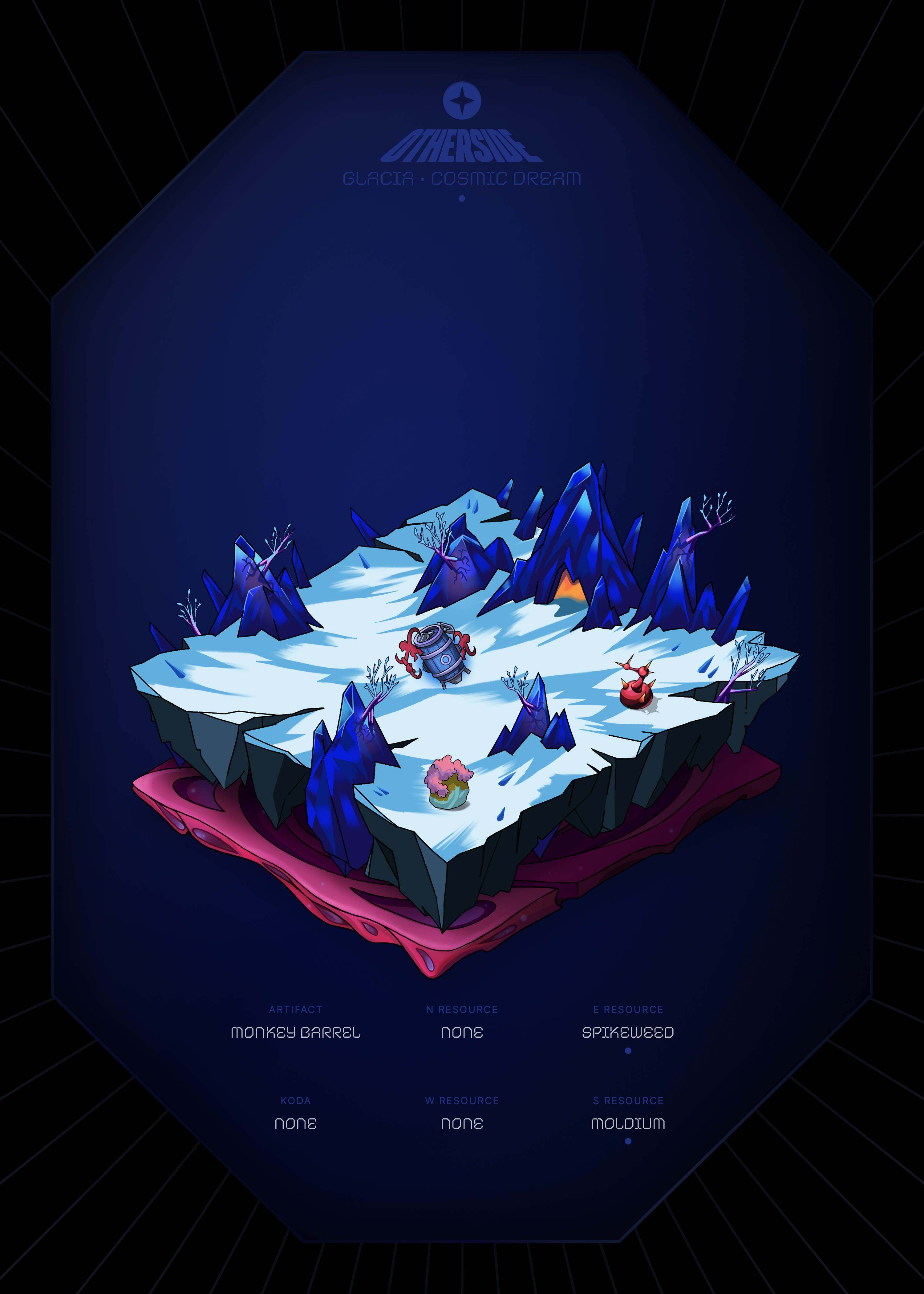 Otherdeed #35458 — Glacia