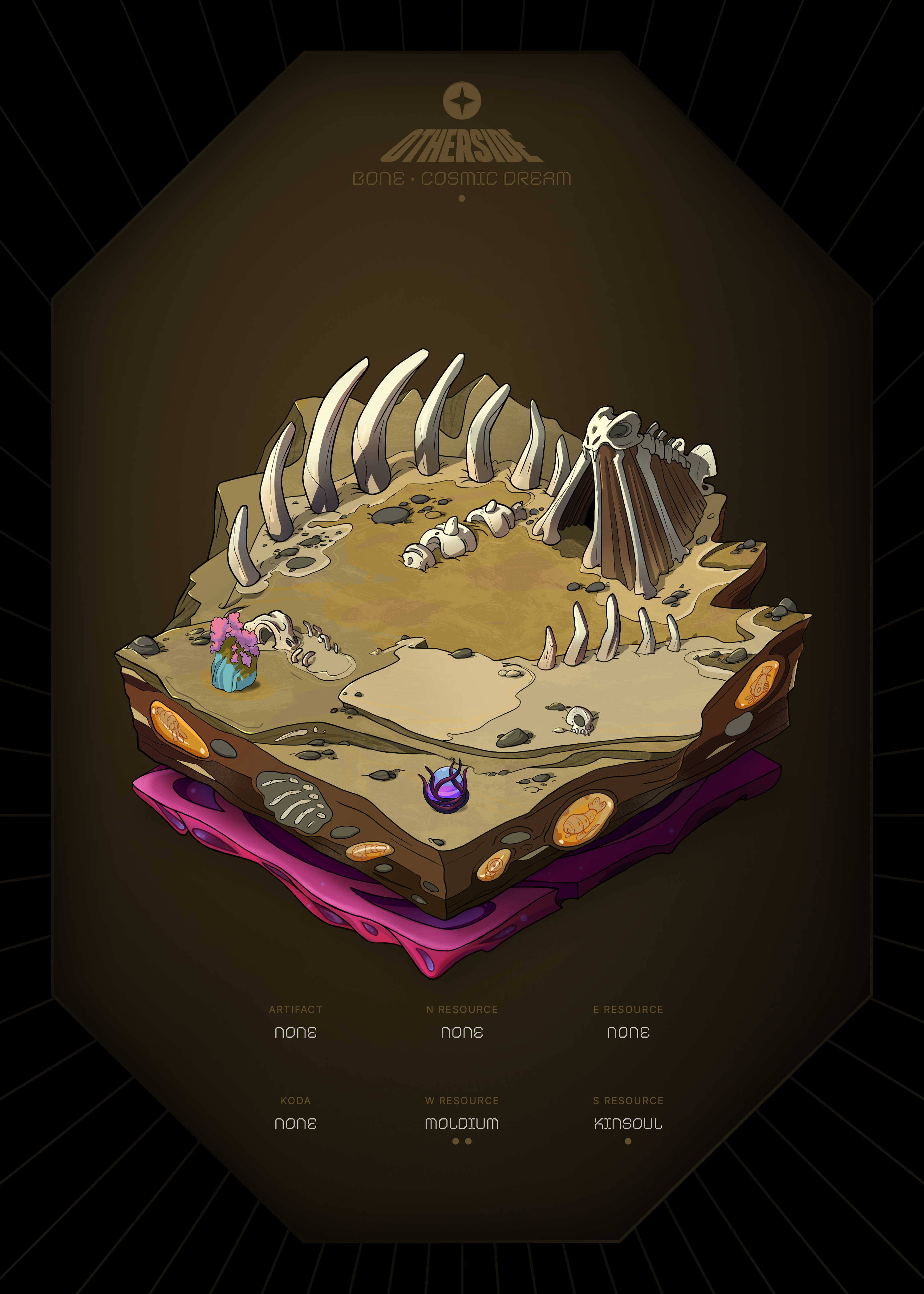 Otherdeed #93634 — Bone