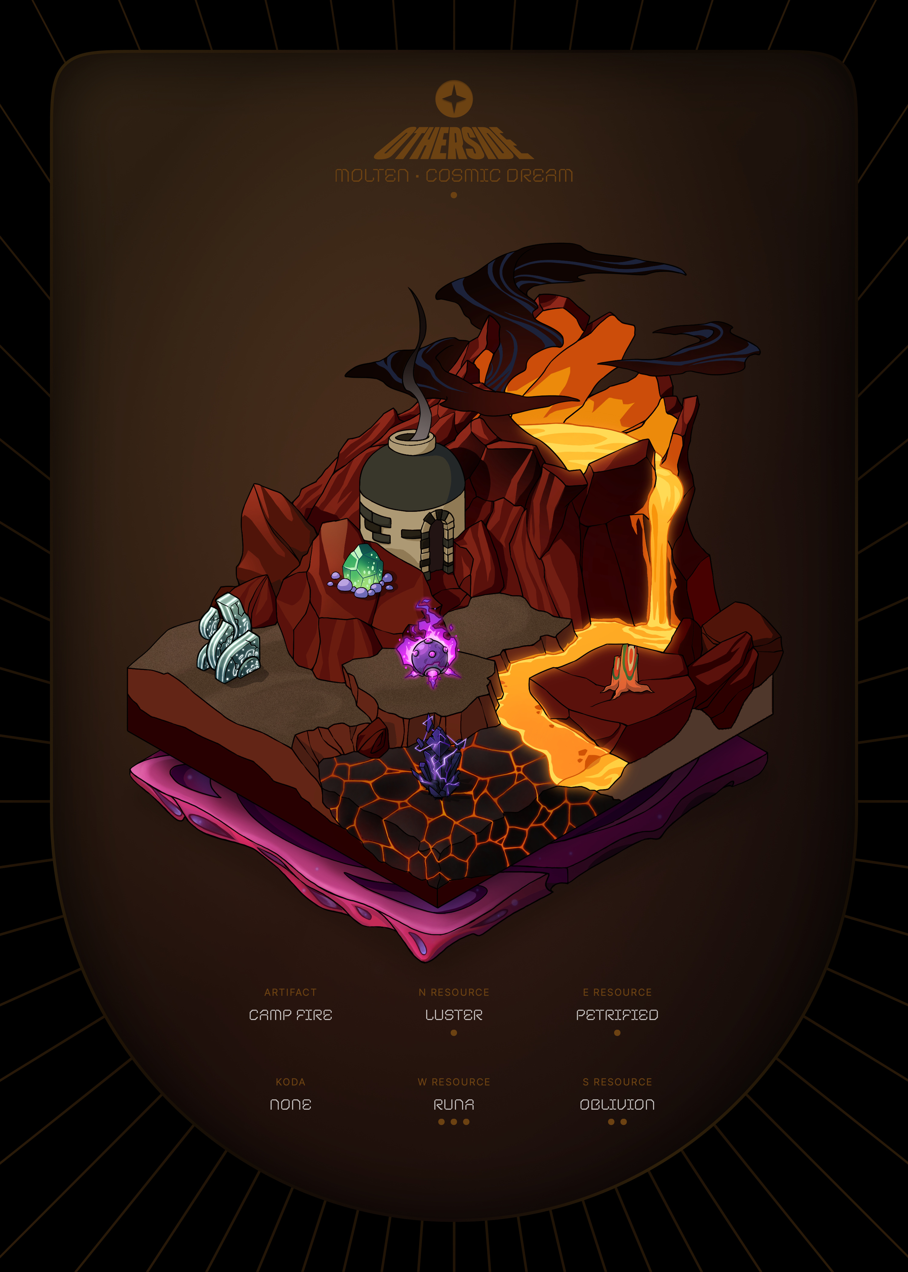 Otherdeed #89476 — Molten