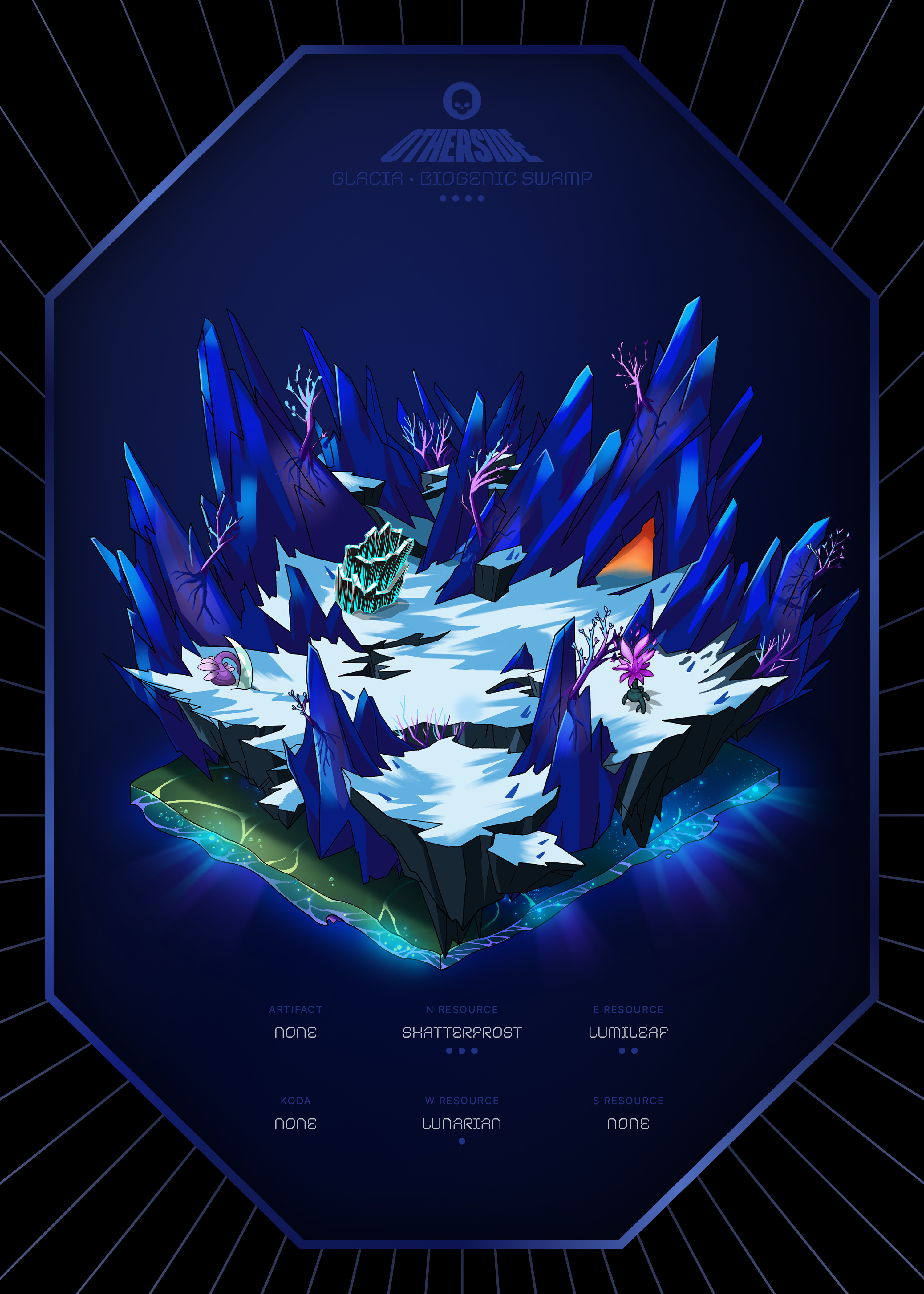 Otherdeed #6212 — Glacia