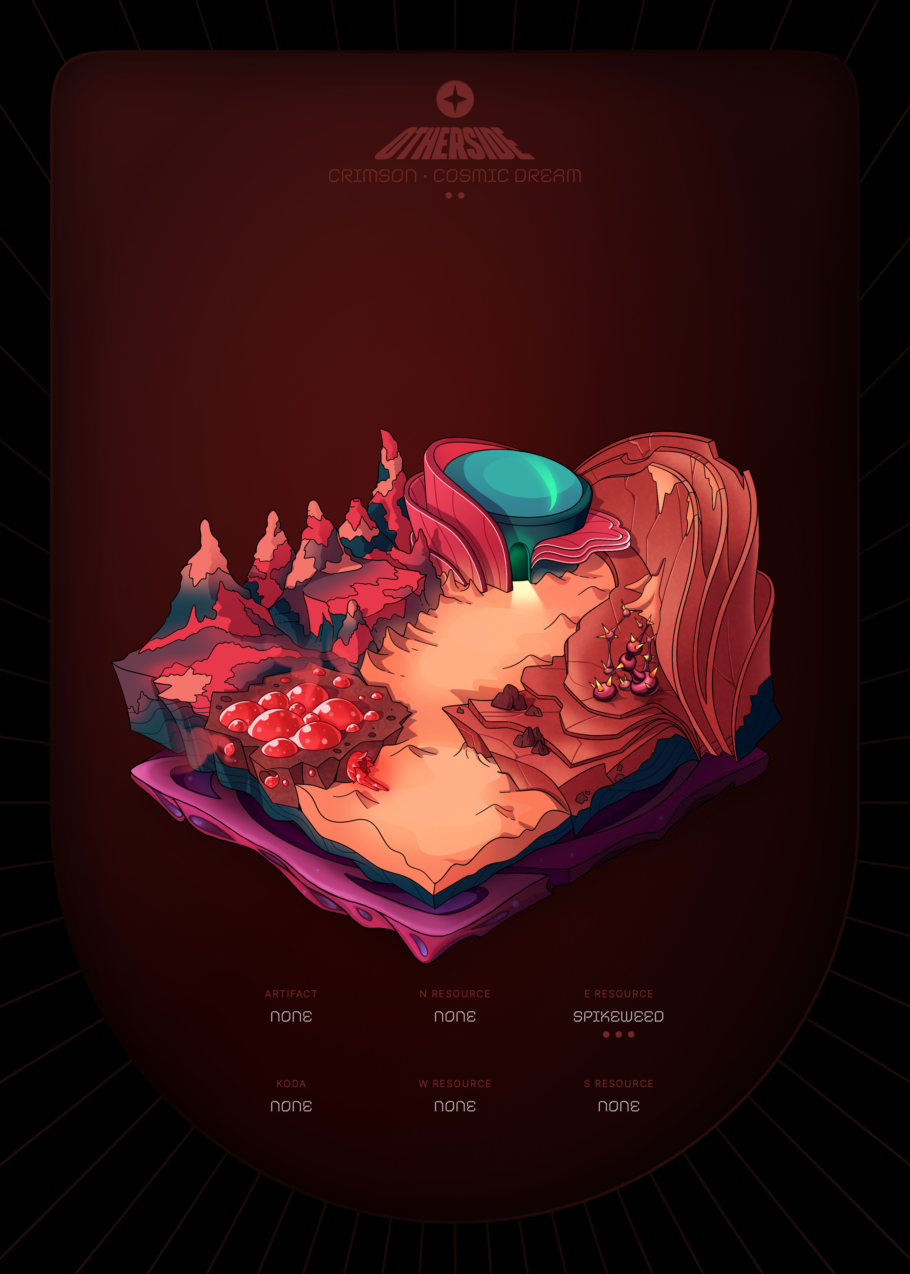 Otherdeed #90153 — Crimson