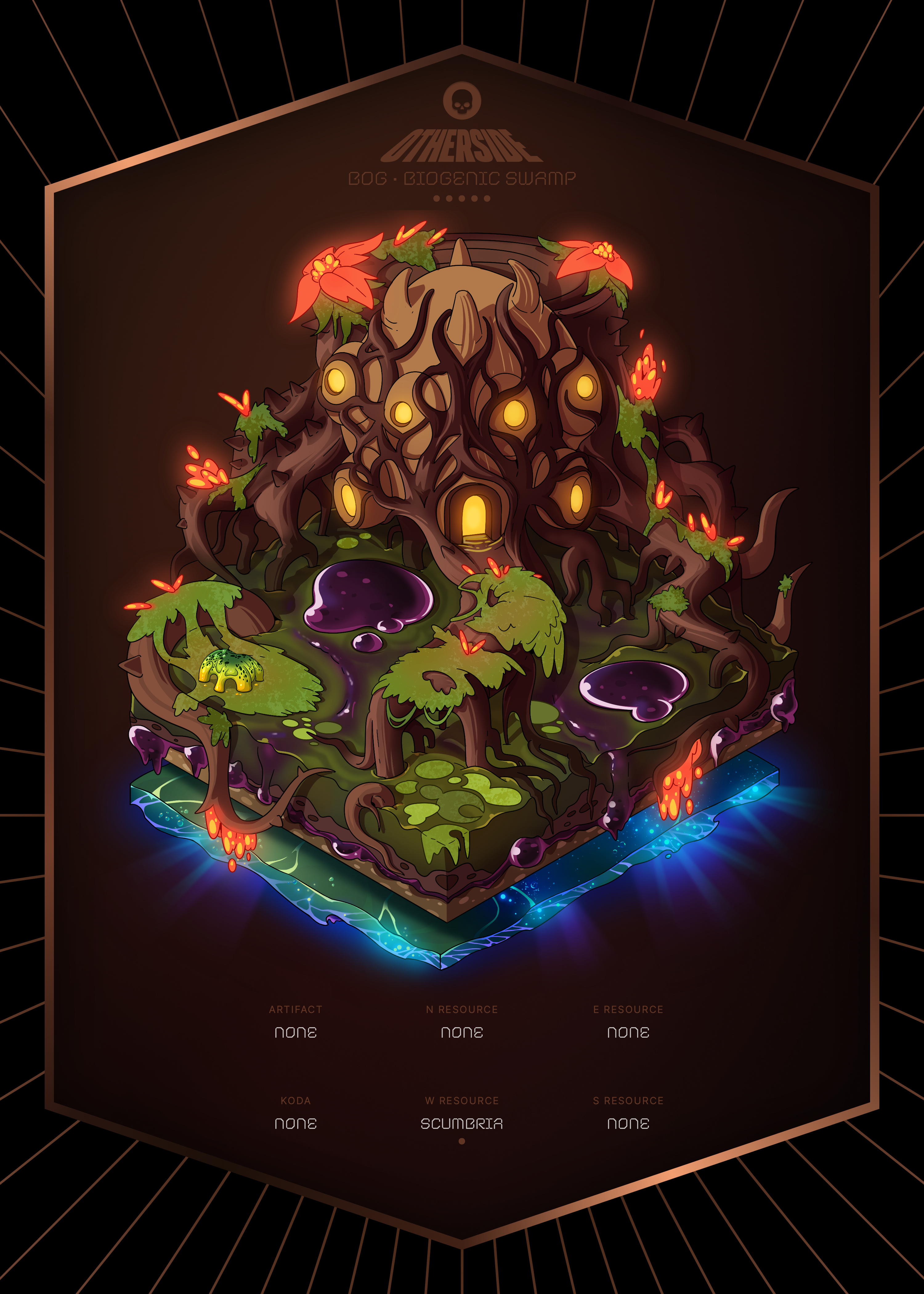 Otherdeed #3595 — Bog