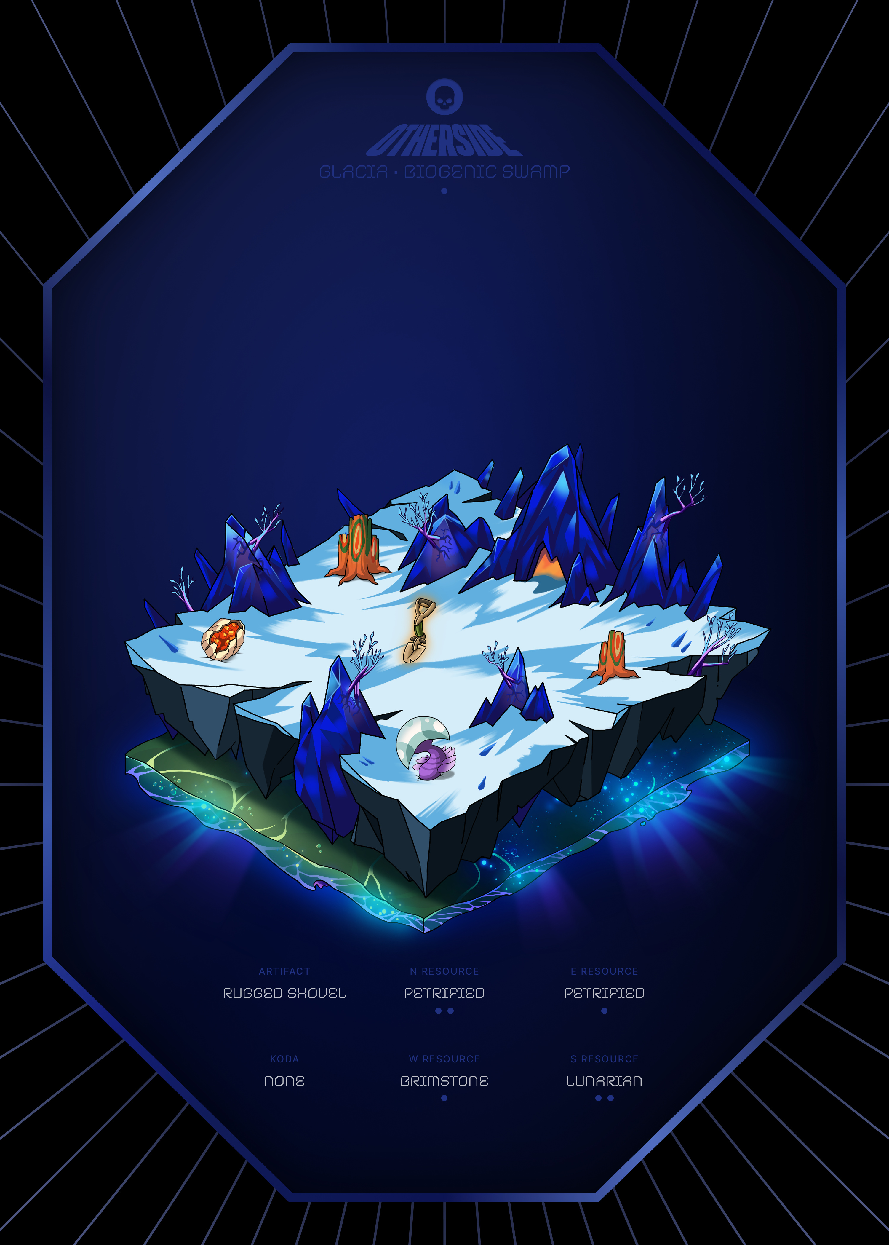Otherdeed #8062 — Glacia