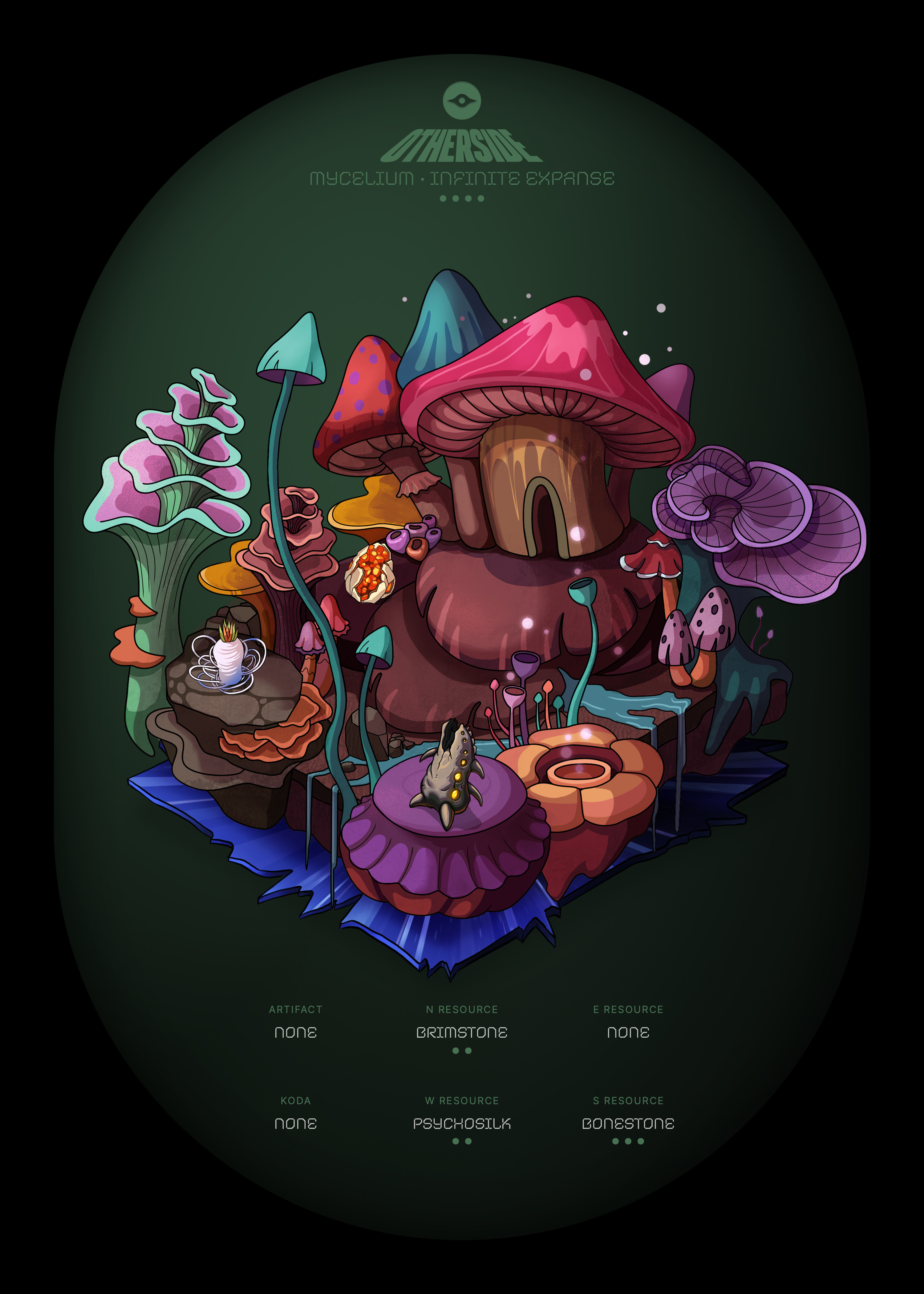 Otherdeed #51182 — Mycelium