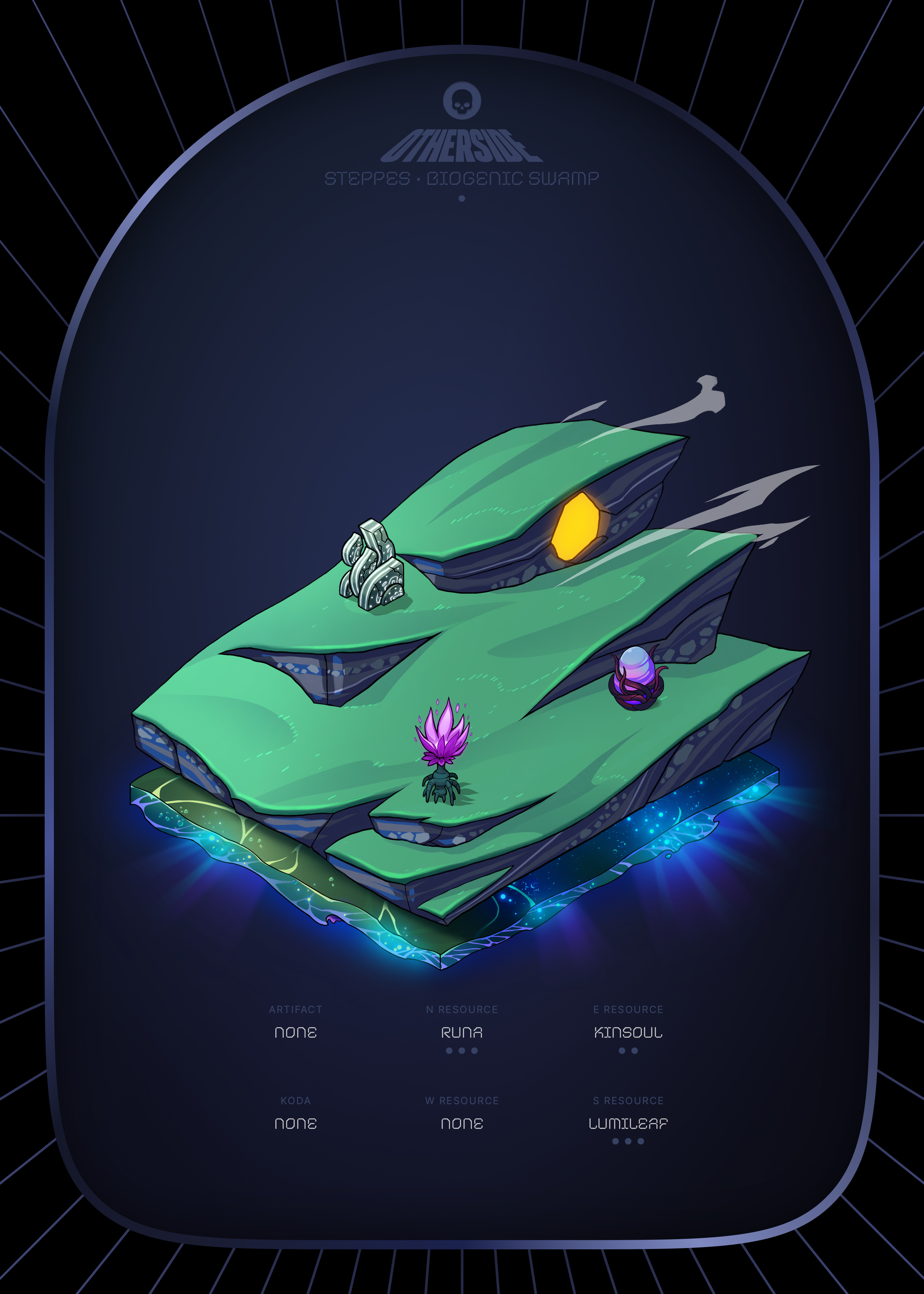 Otherdeed #3192 — Steppes