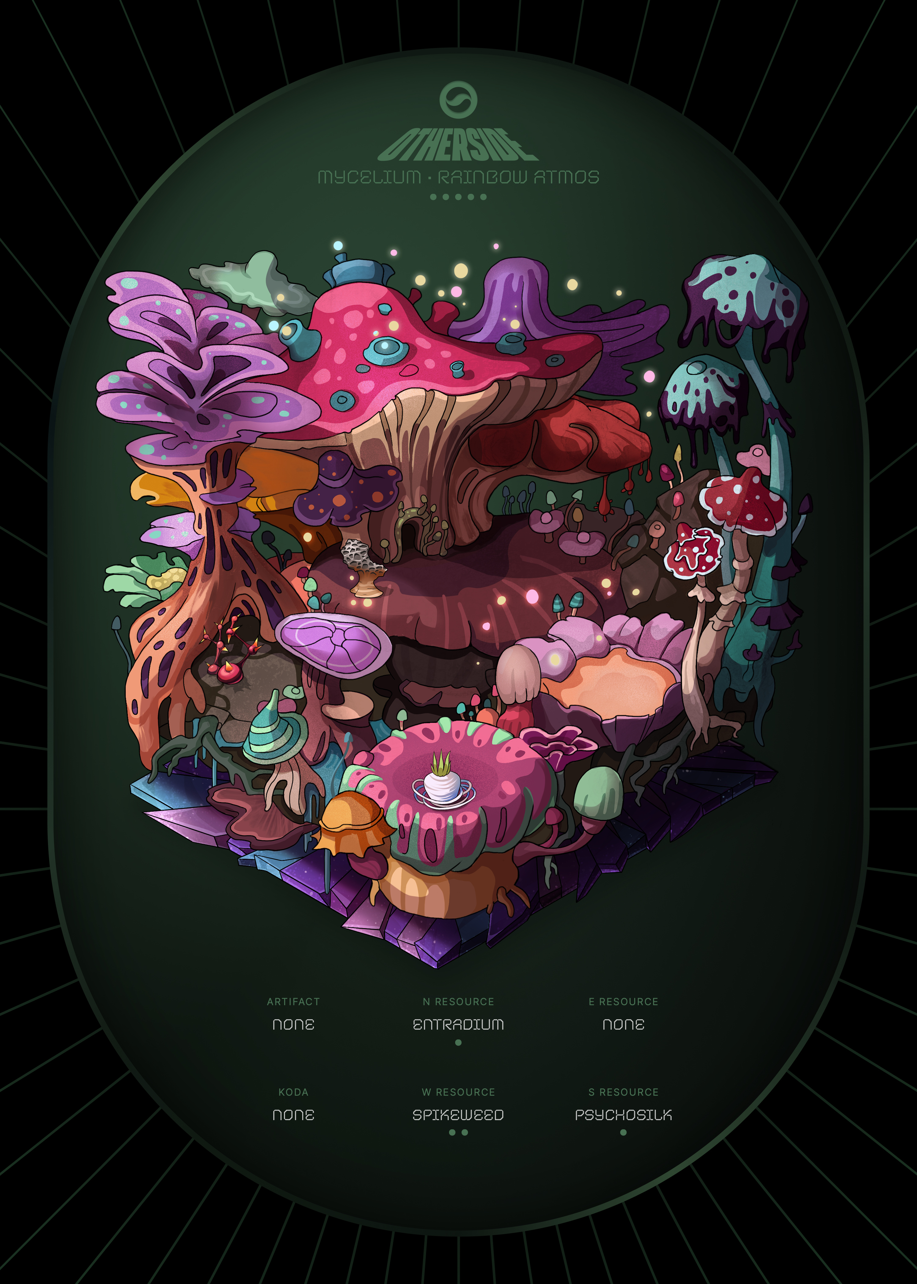 Otherdeed #77653 — Mycelium