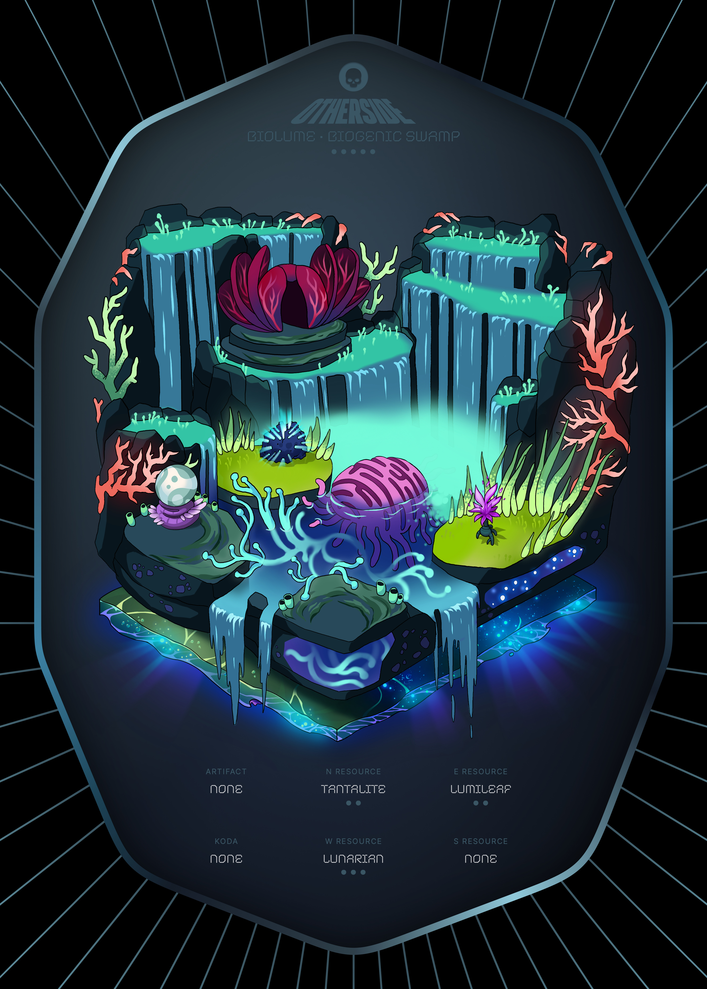 Otherdeed #9390 — Biolume