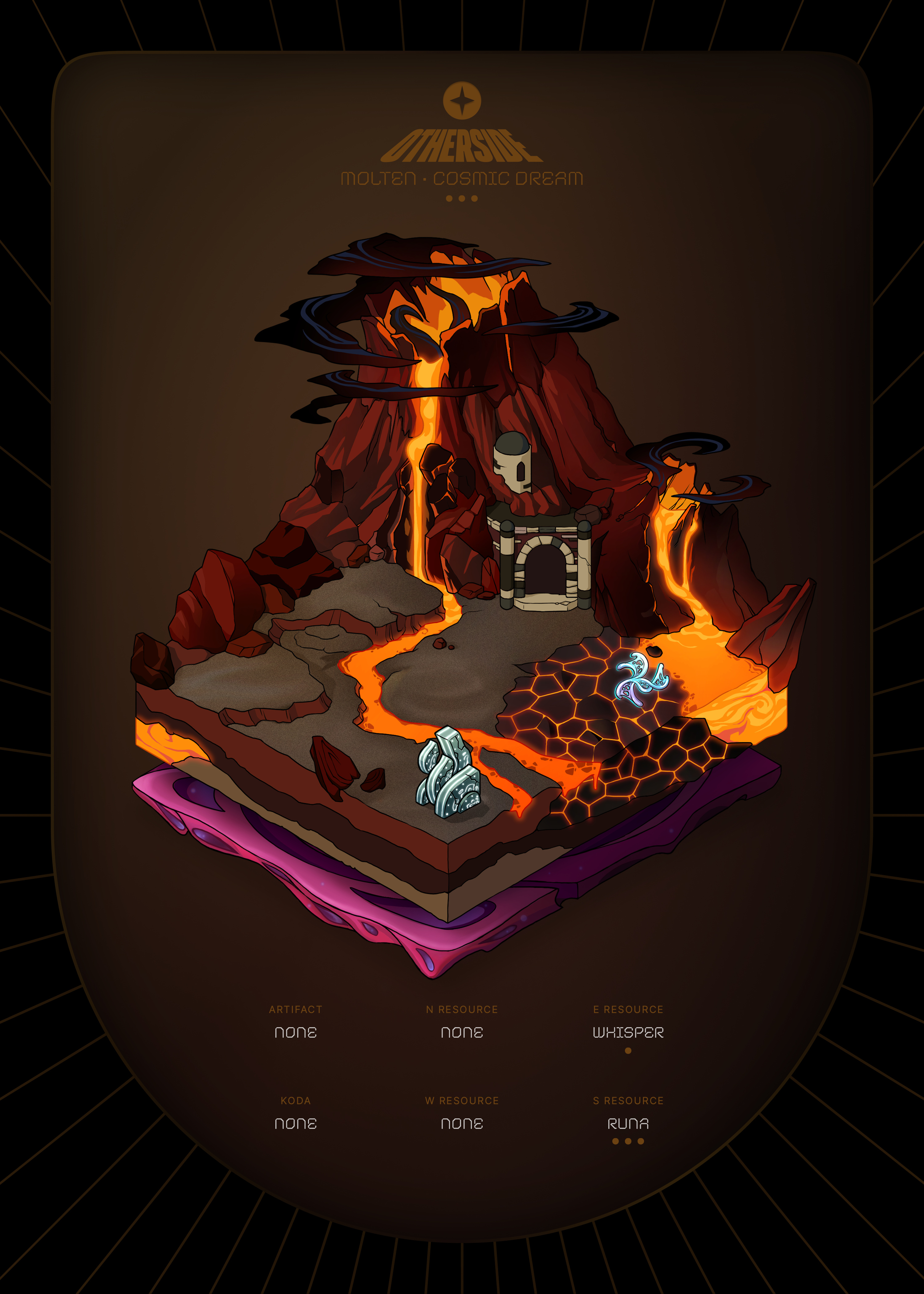 Otherdeed #33417 — Molten