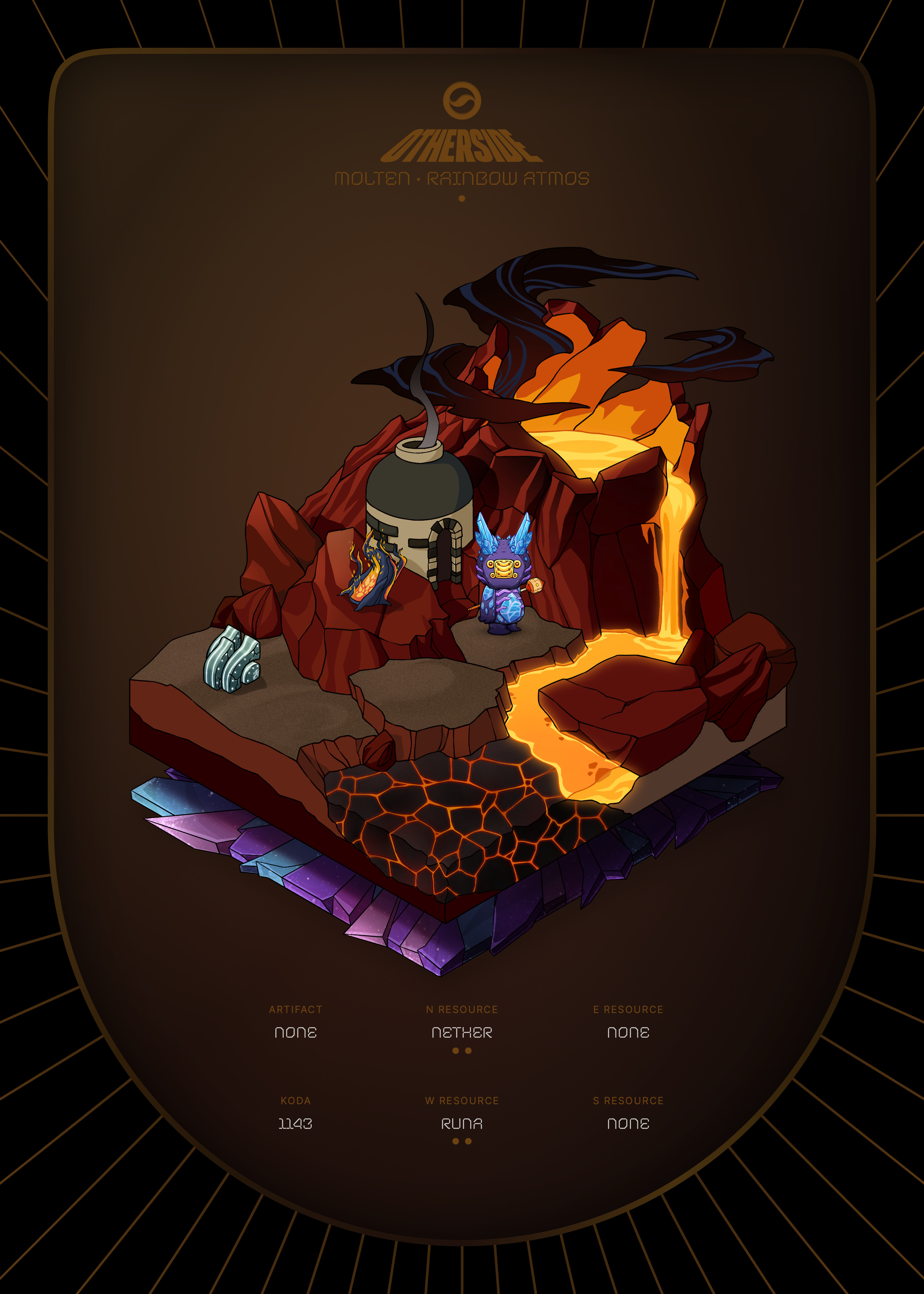 Otherdeed #76262 — Molten