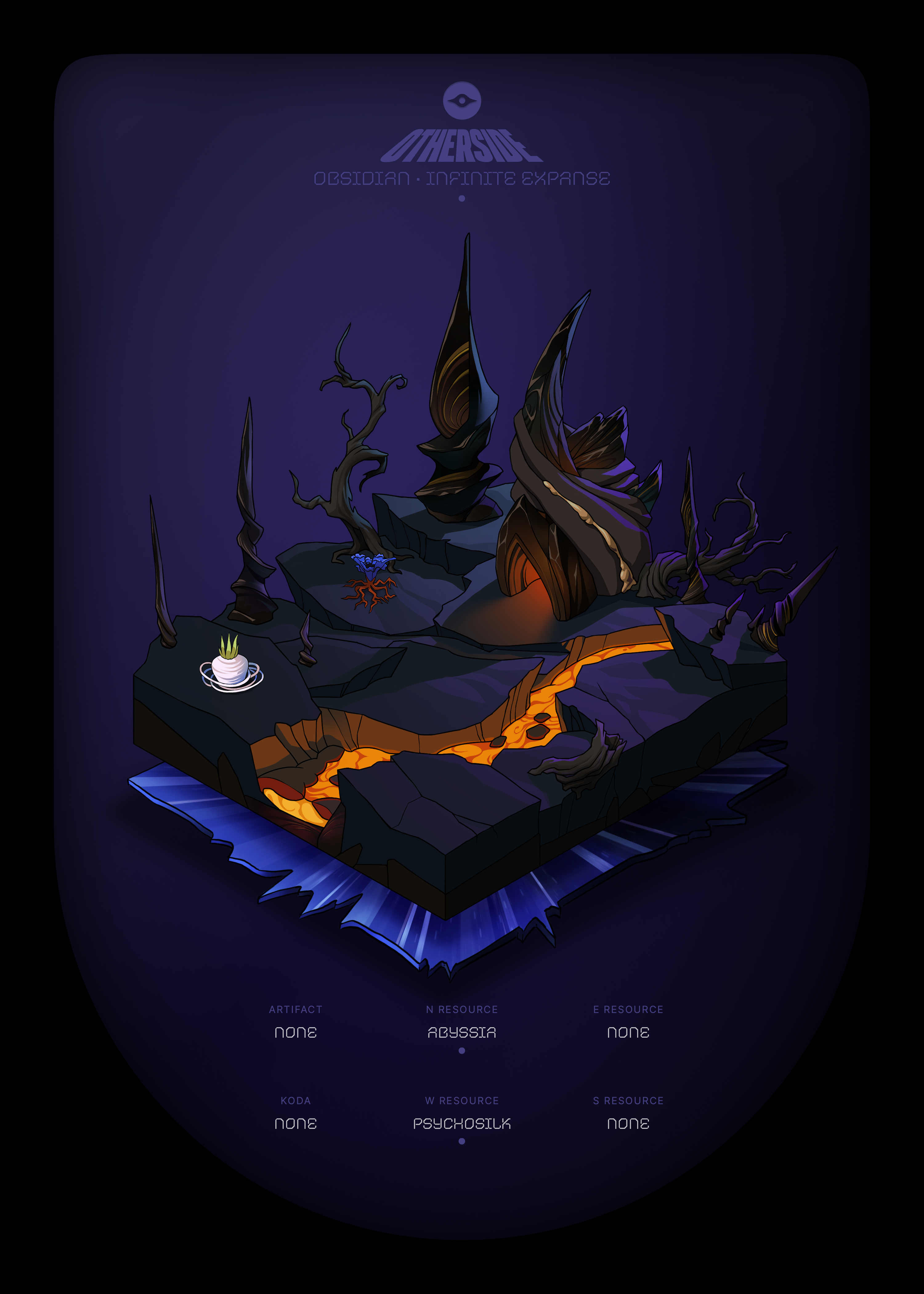 Otherdeed #45734 — Obsidian