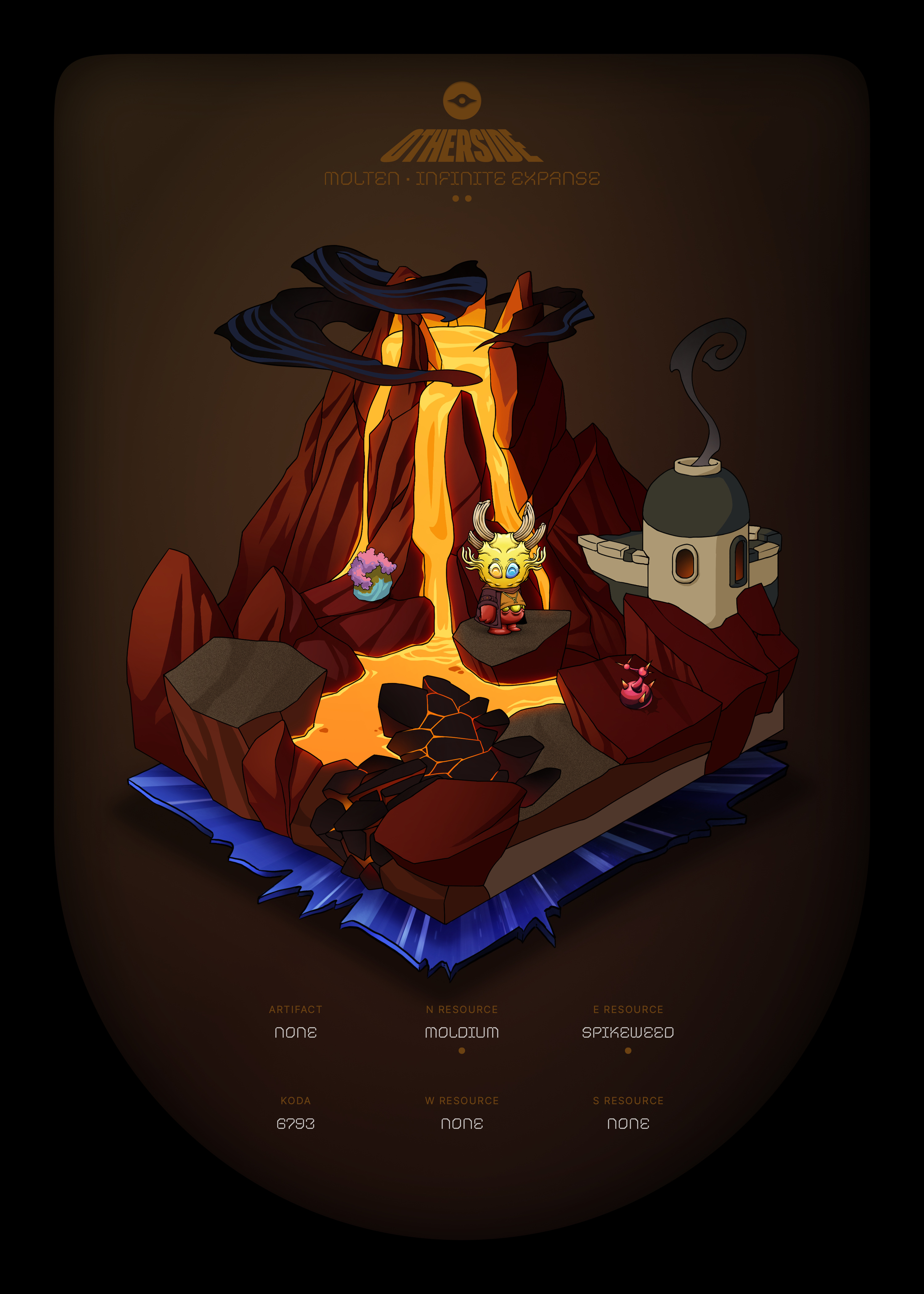 Otherdeed #59651 — Molten