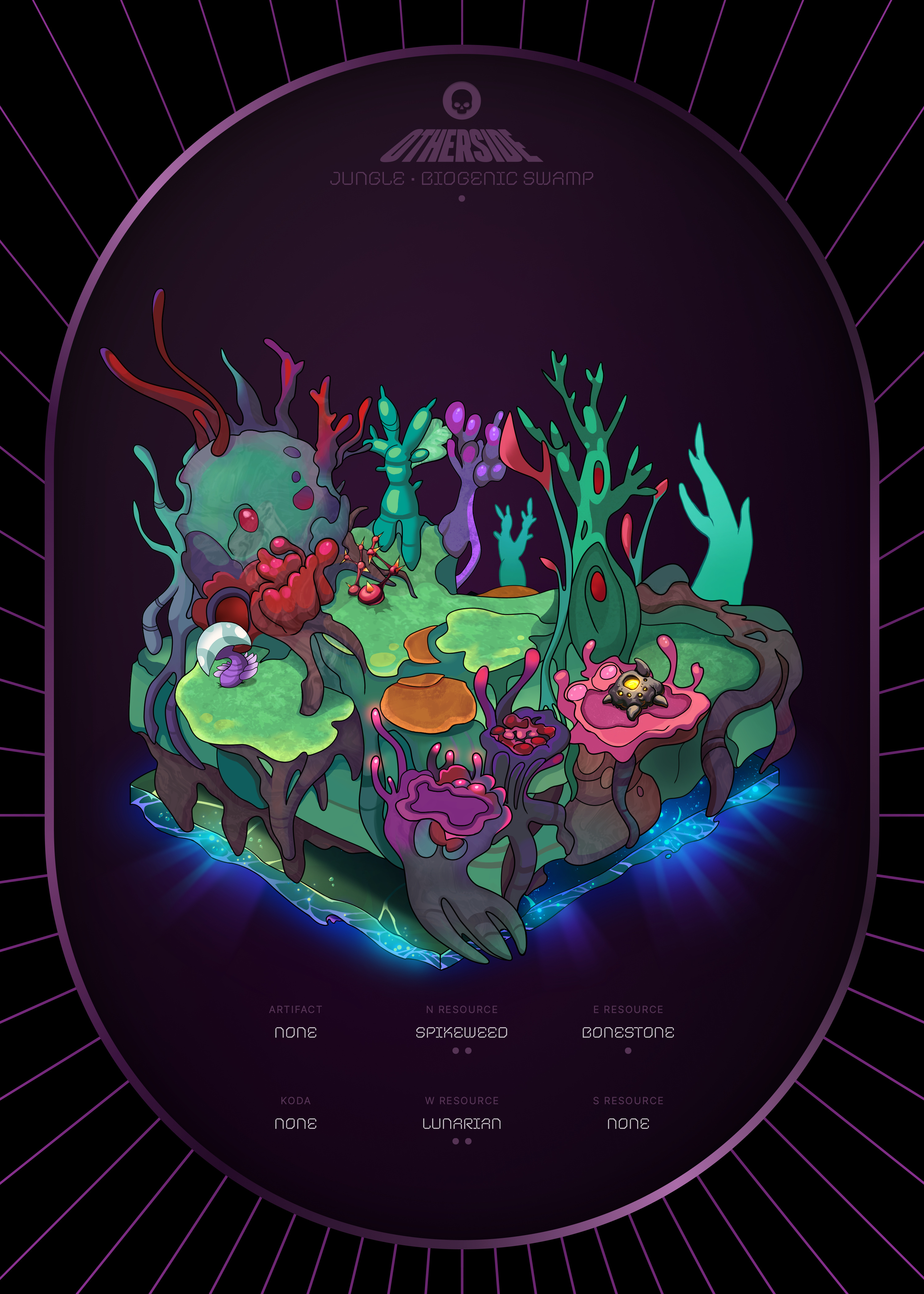 Otherdeed #8696 — Jungle