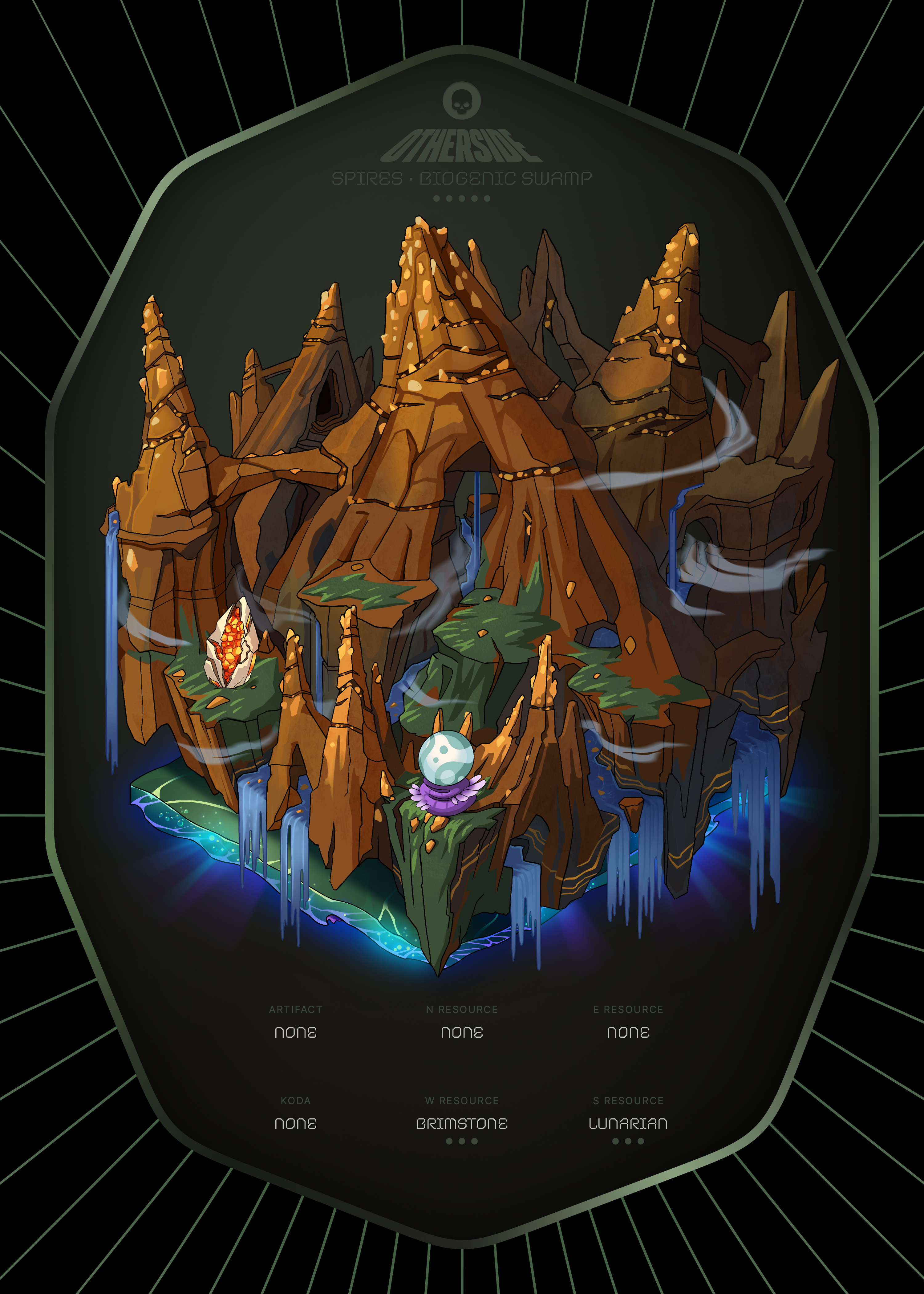 Otherdeed #9522 — Spires