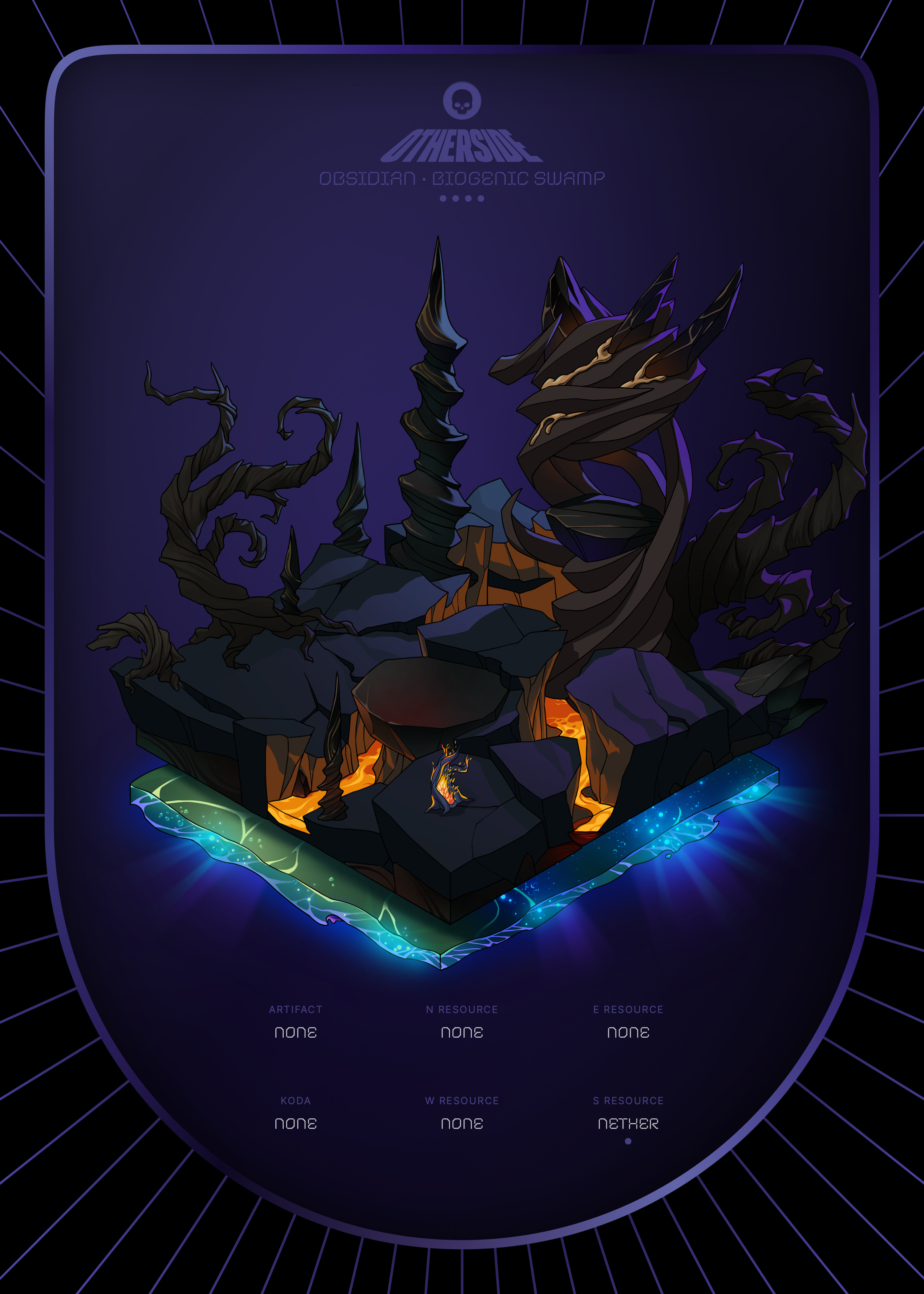 Otherdeed #6501 — Obsidian