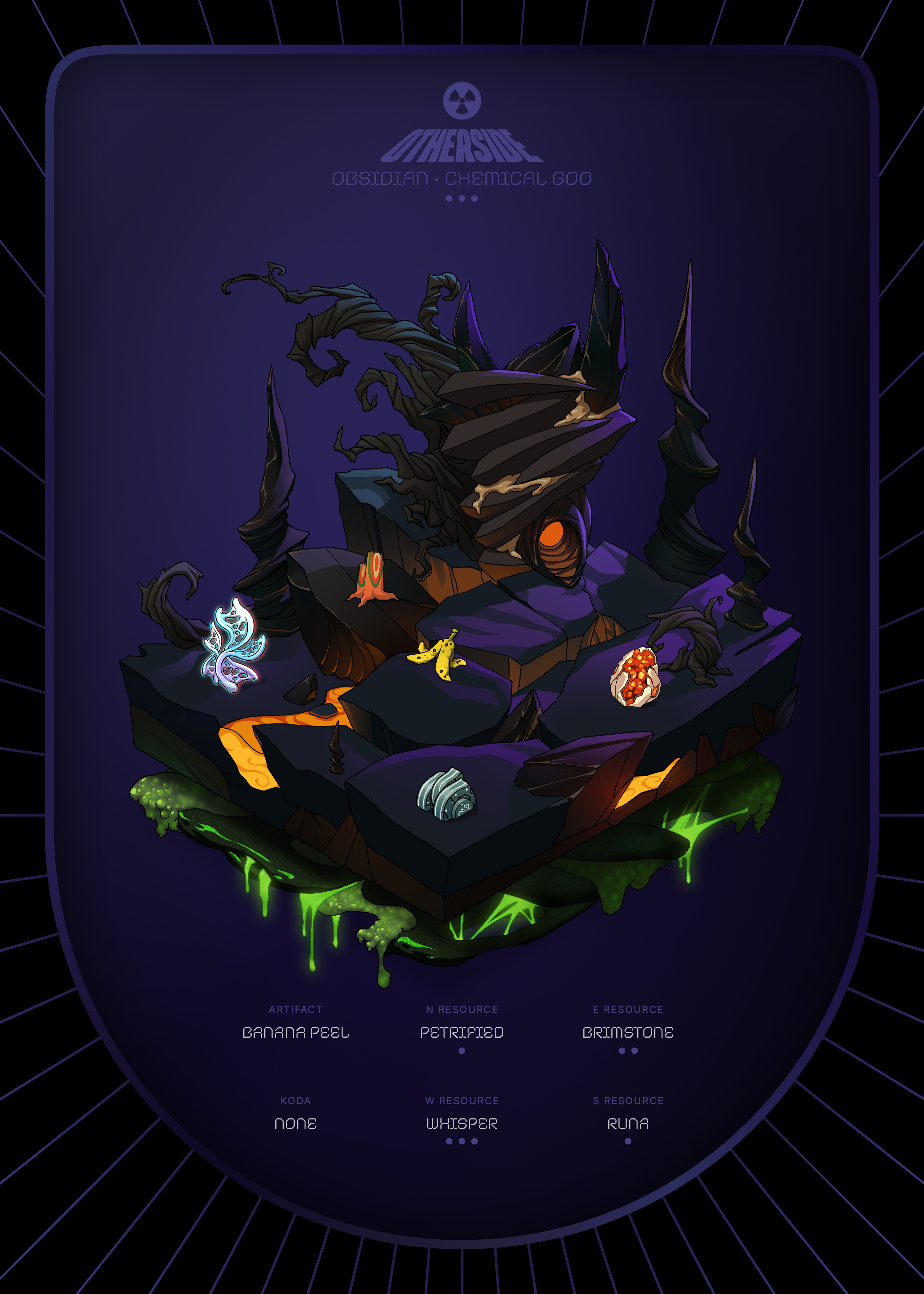 Otherdeed #18567 — Obsidian