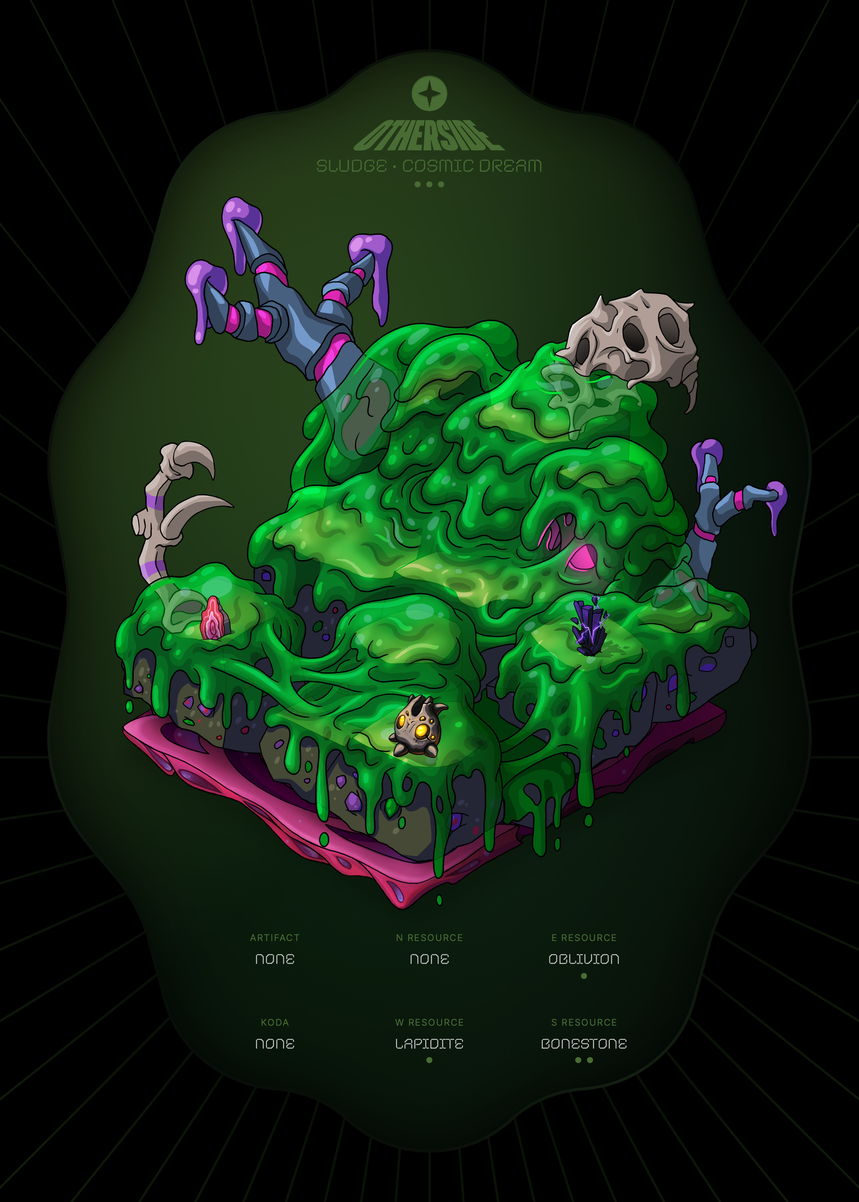 Otherdeed #39706 — Sludge