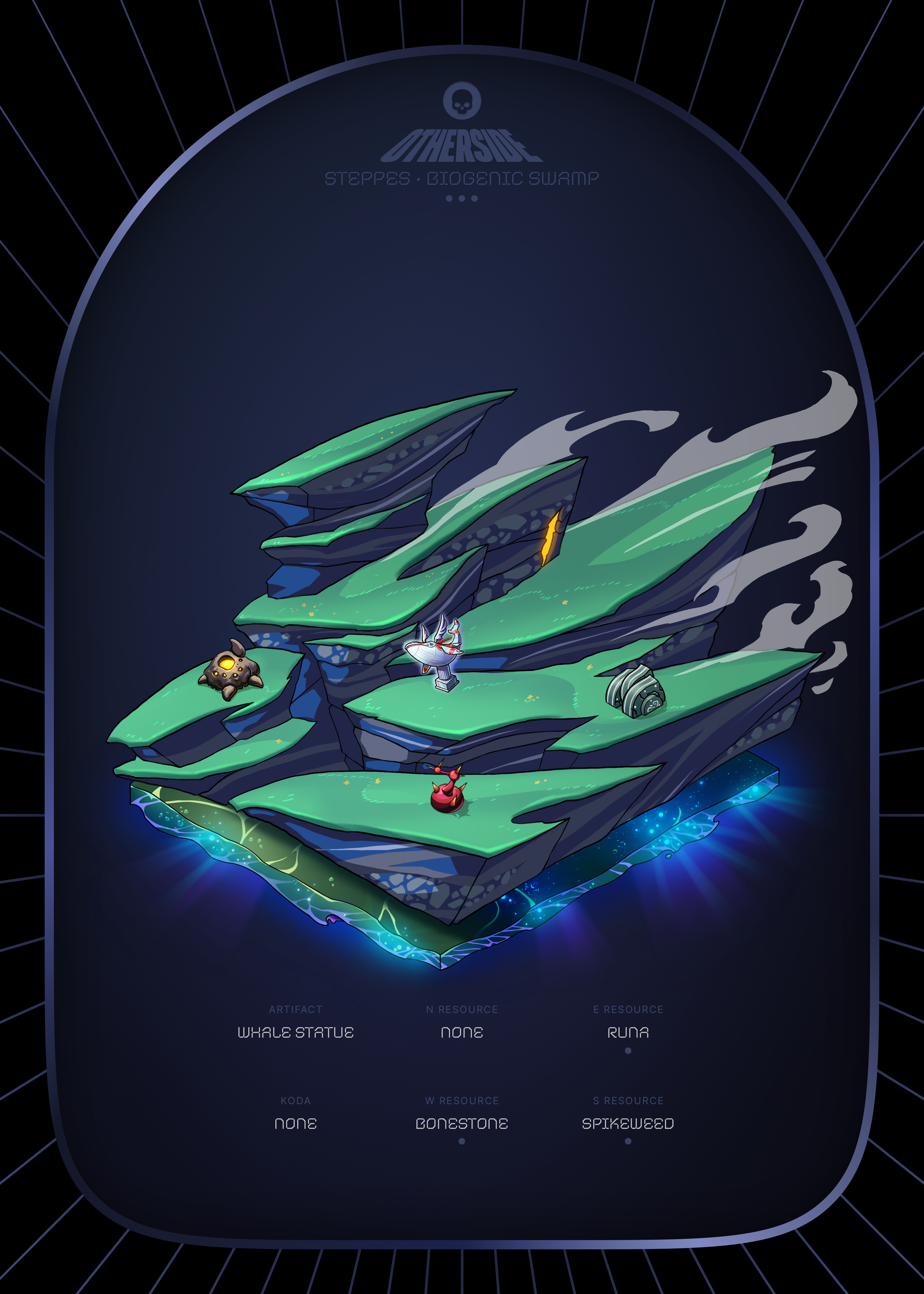 Otherdeed #9406 — Steppes
