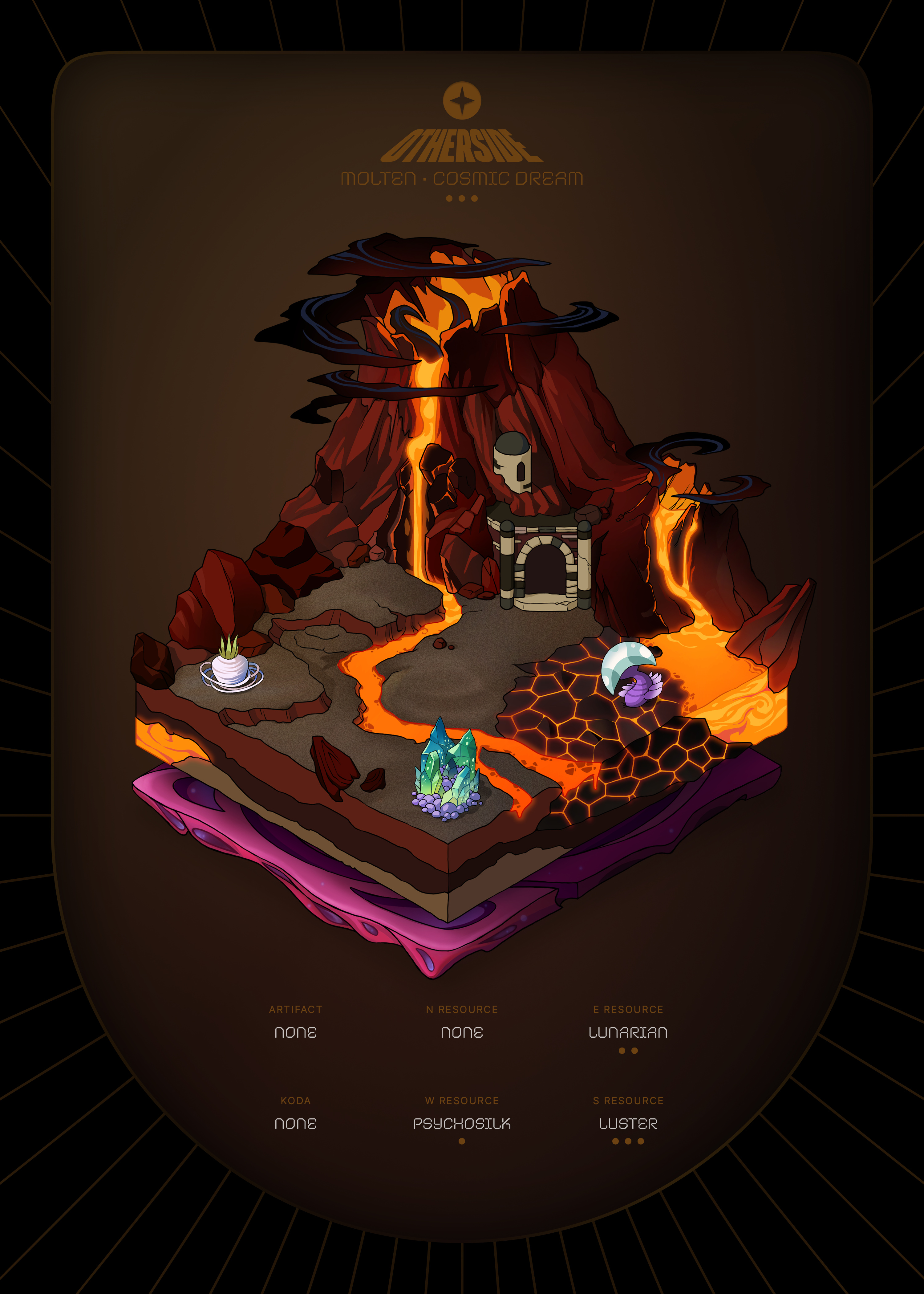 Otherdeed #92569 — Molten