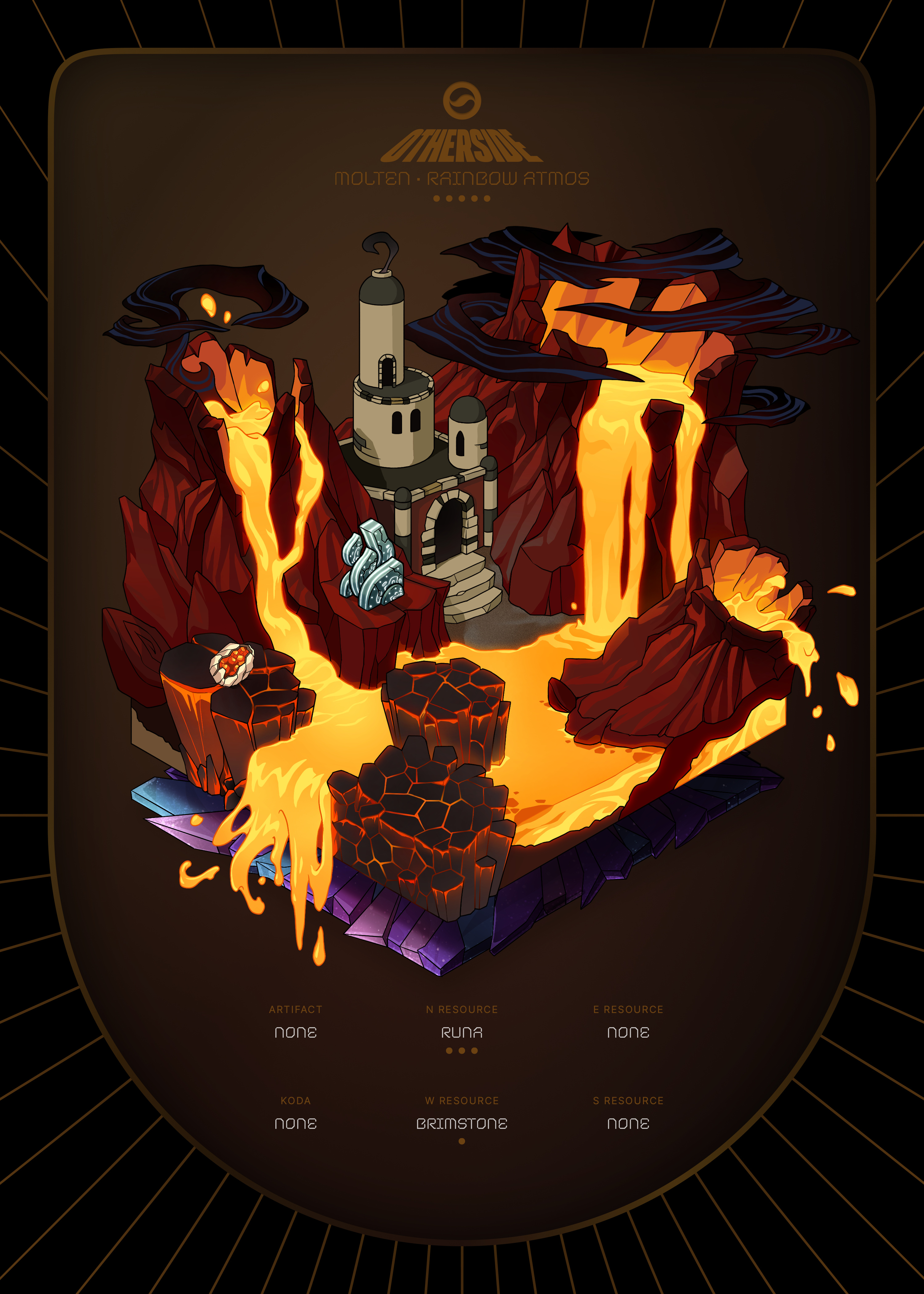 Otherdeed #68216 — Molten