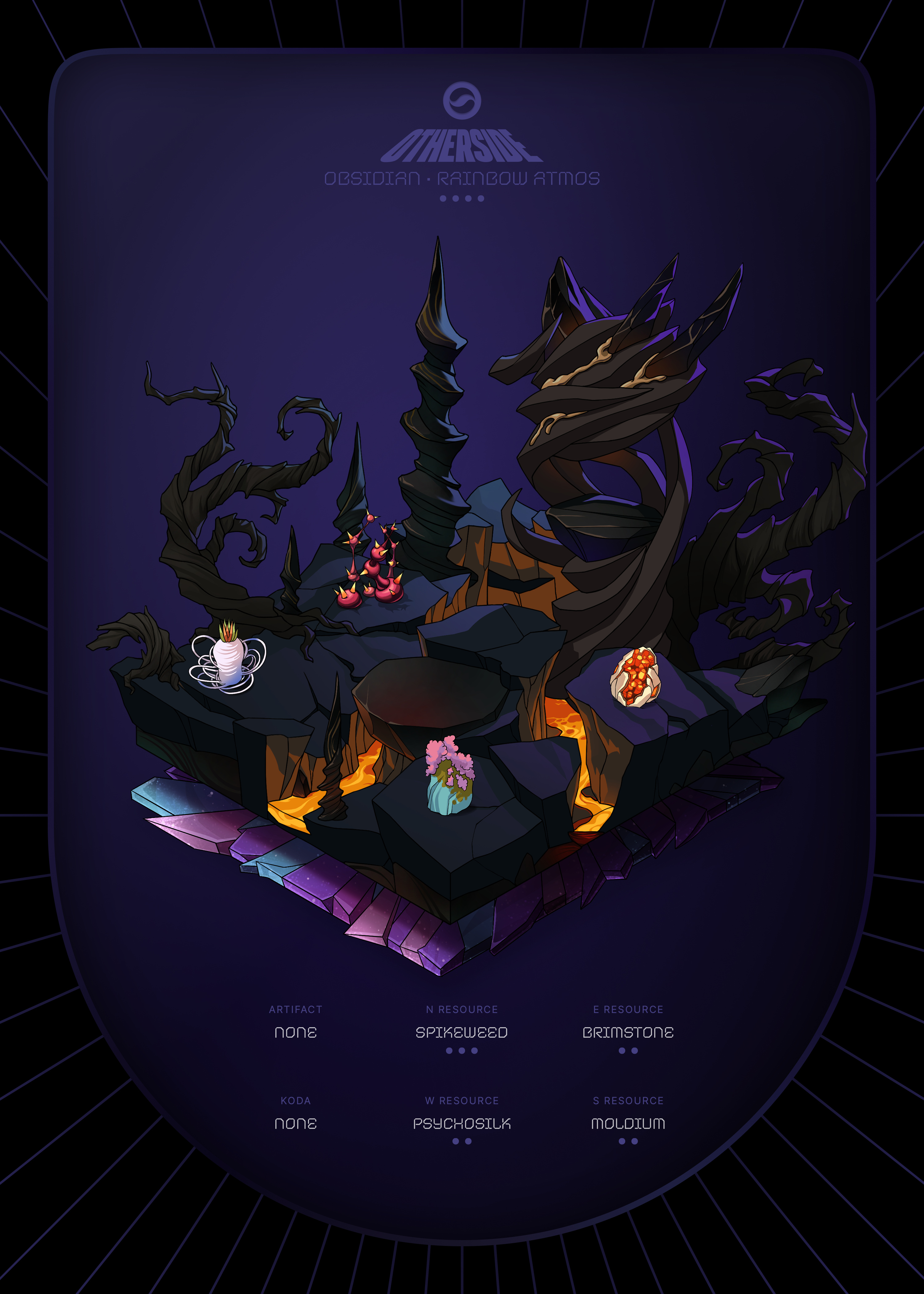Otherdeed #76379 — Obsidian