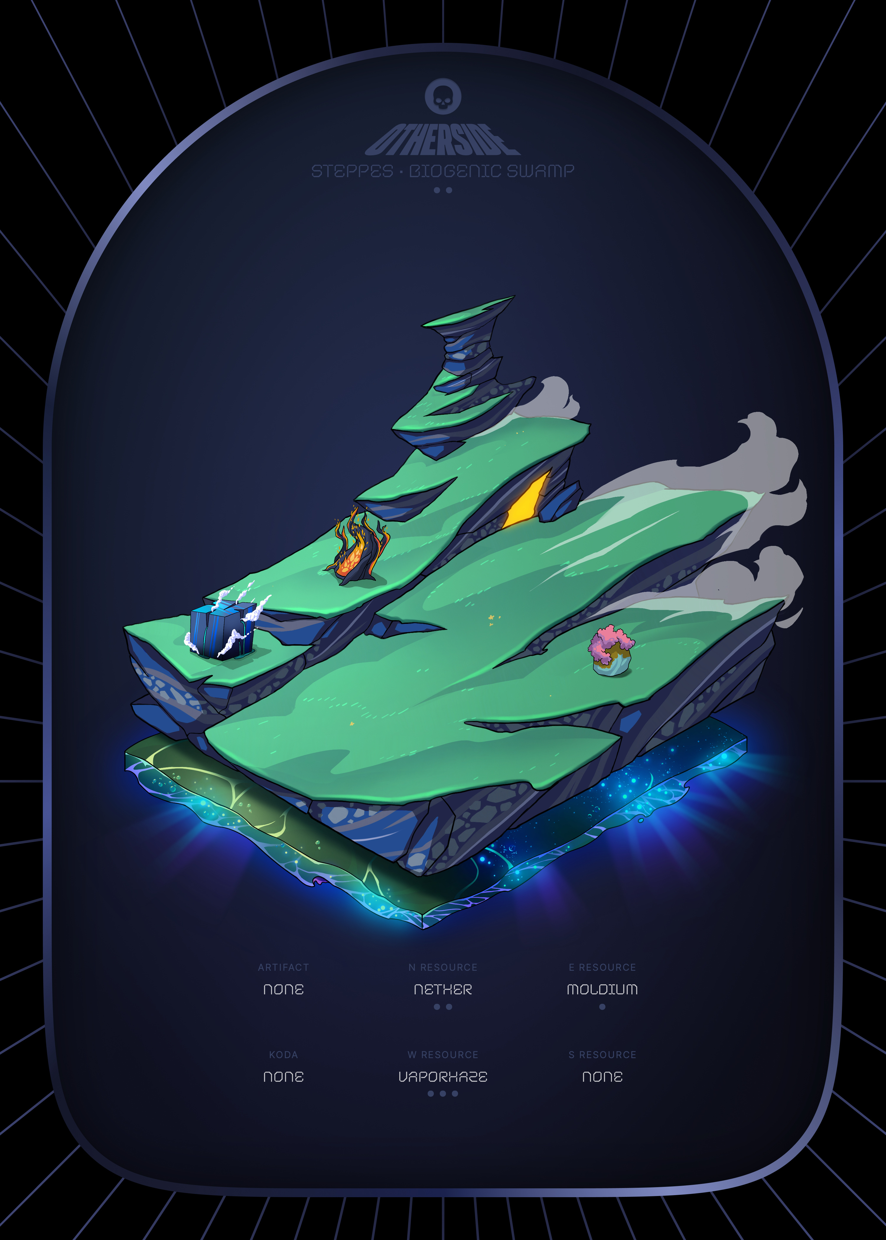 Otherdeed #2411 — Steppes