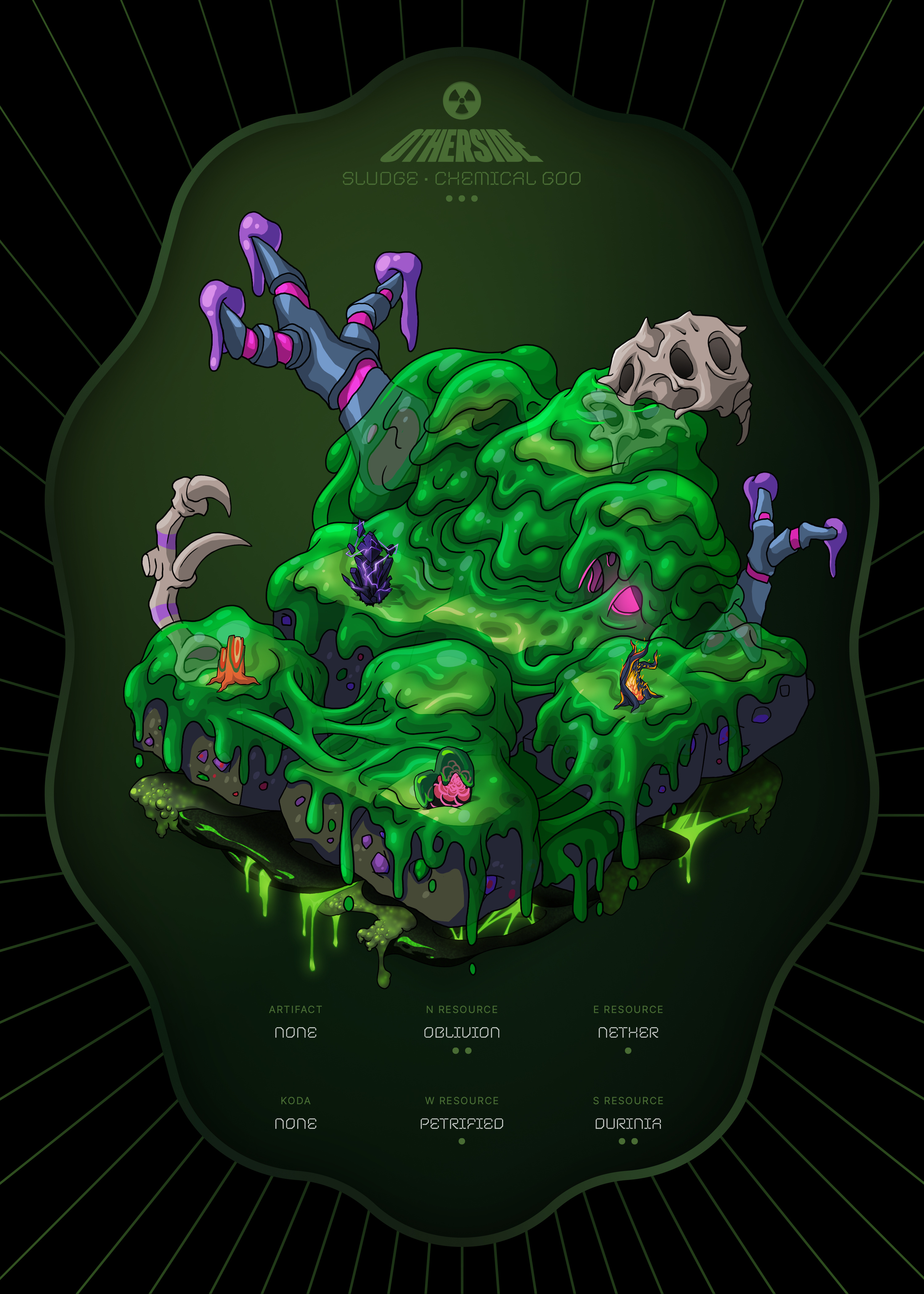 Otherdeed #20143 — Sludge