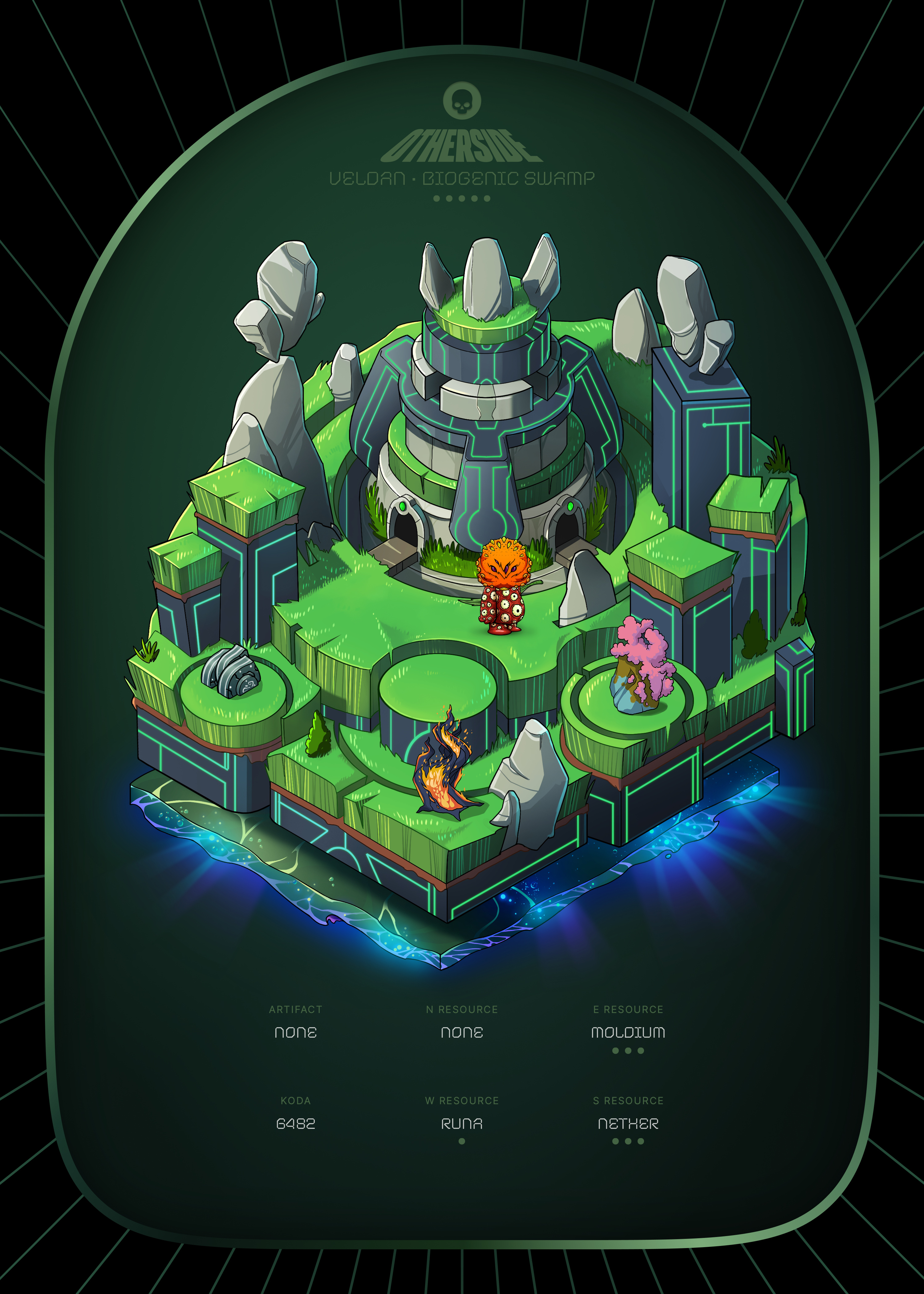 Otherdeed #2115 — Veldan
