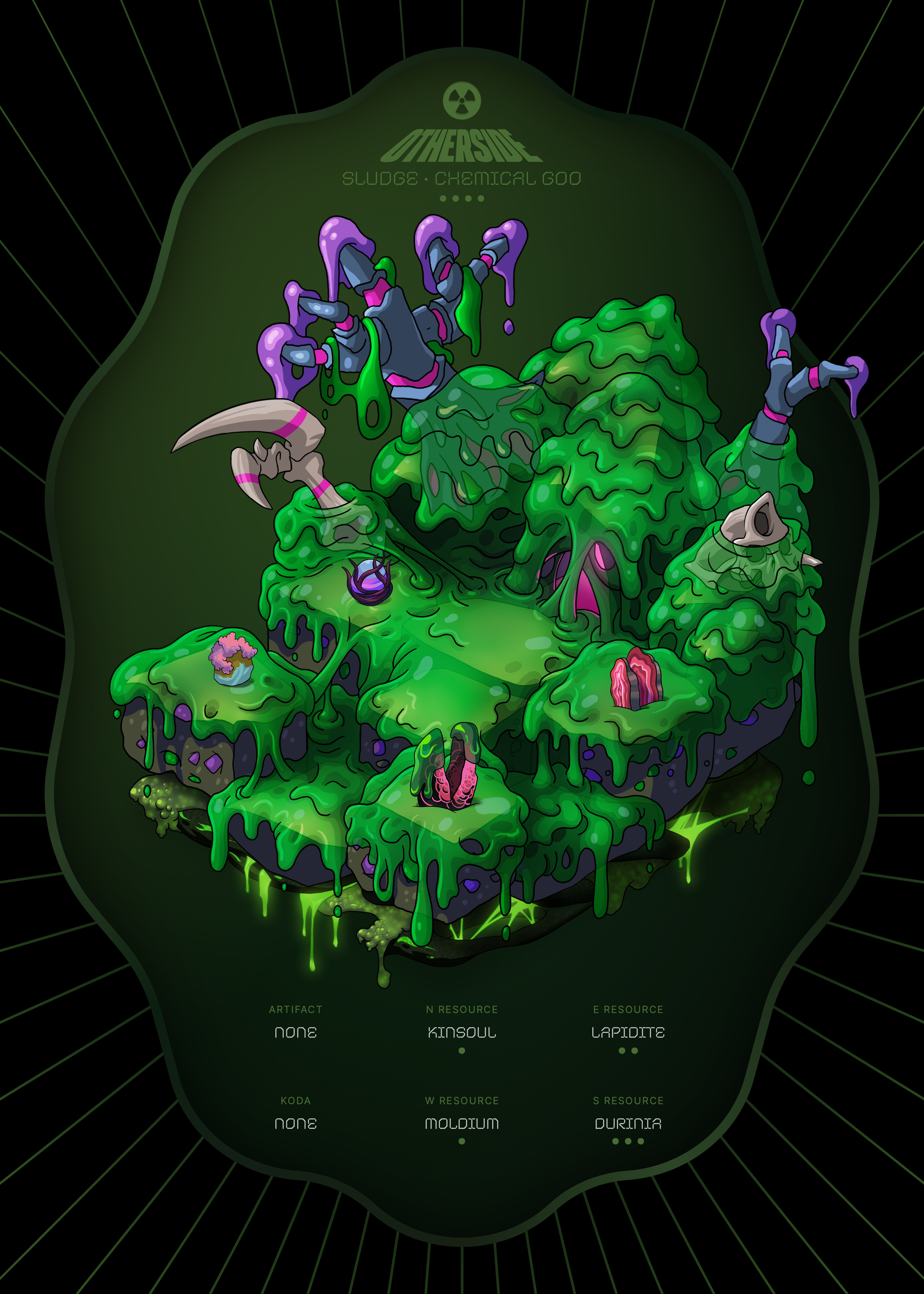 Otherdeed #11597 — Sludge