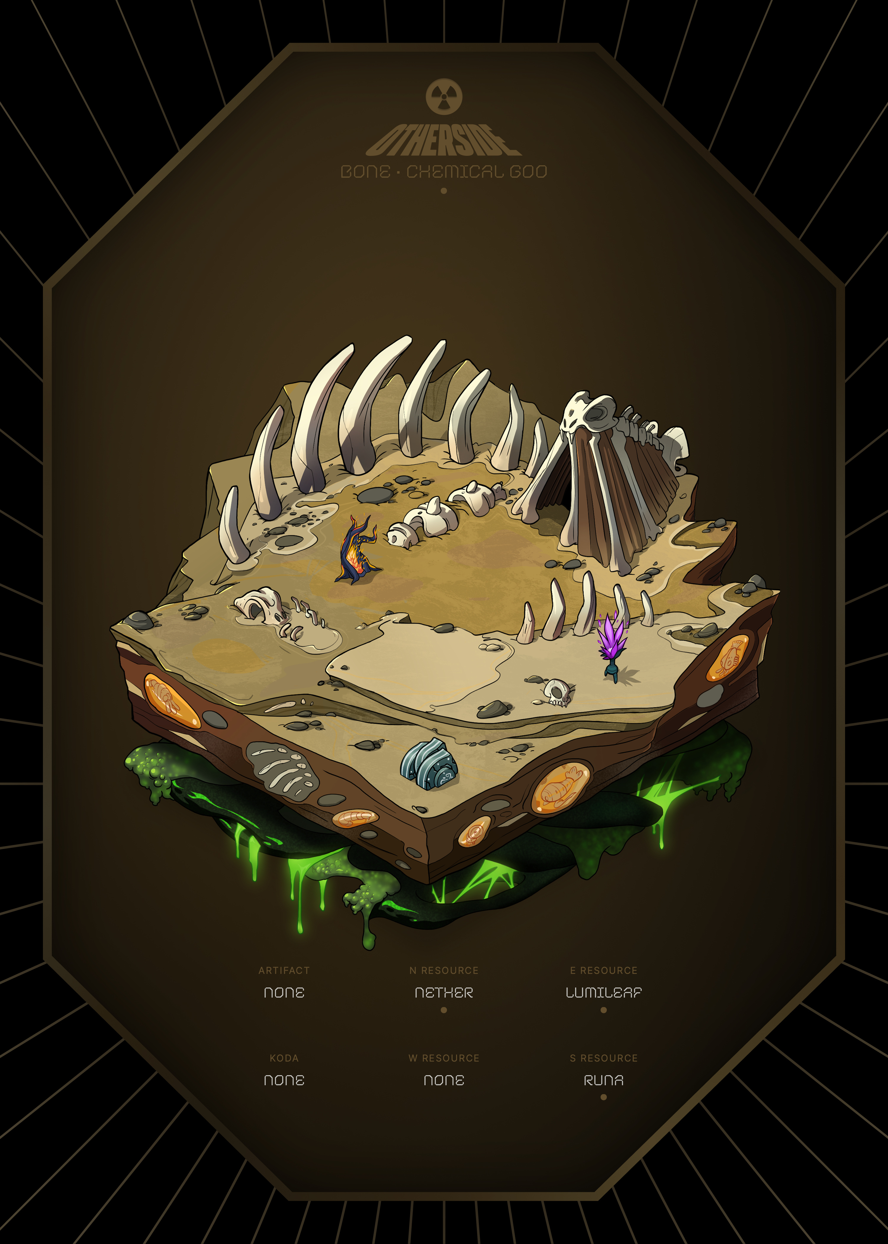 Otherdeed #12284 — Bone