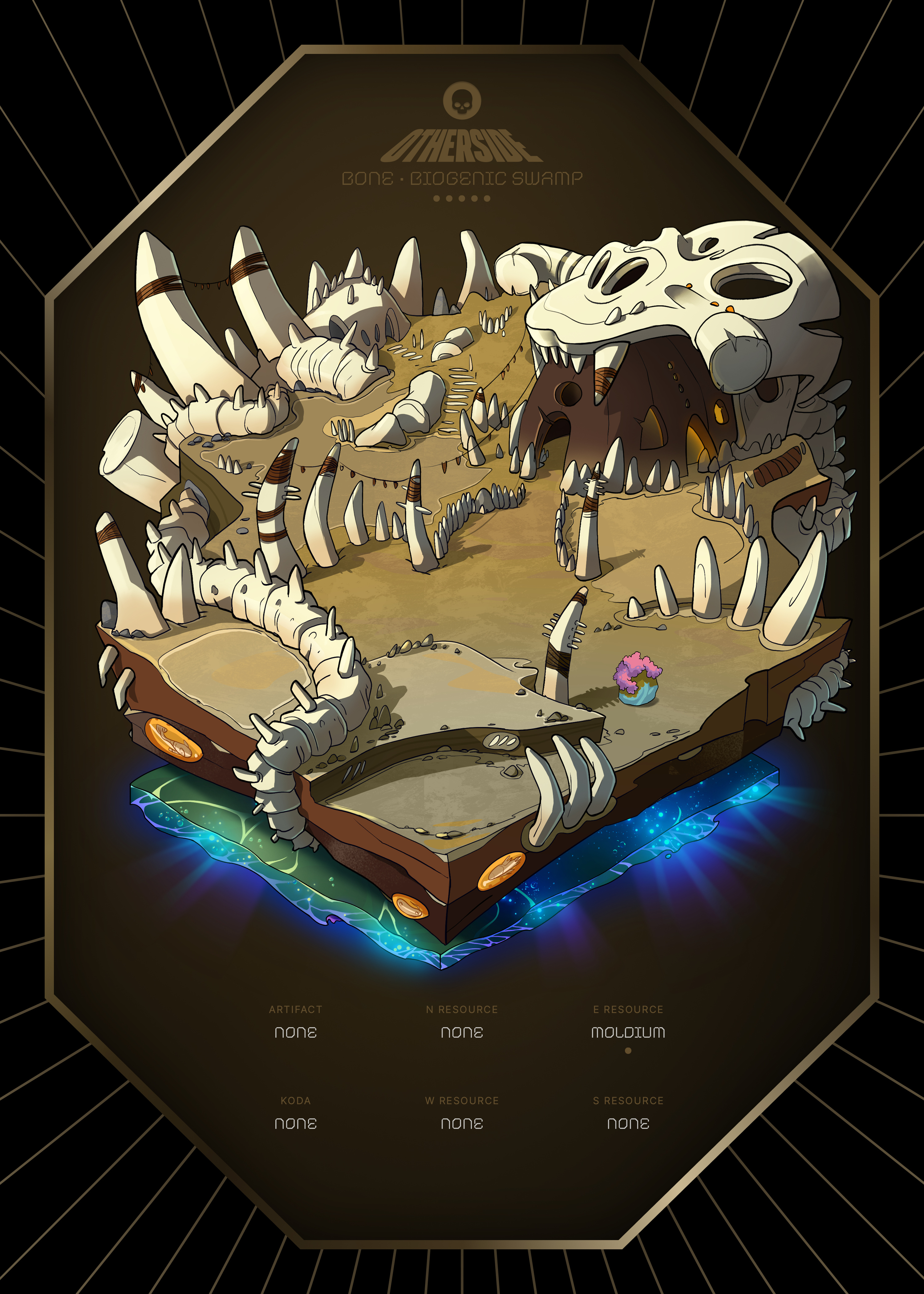 Otherdeed #5711 — Bone