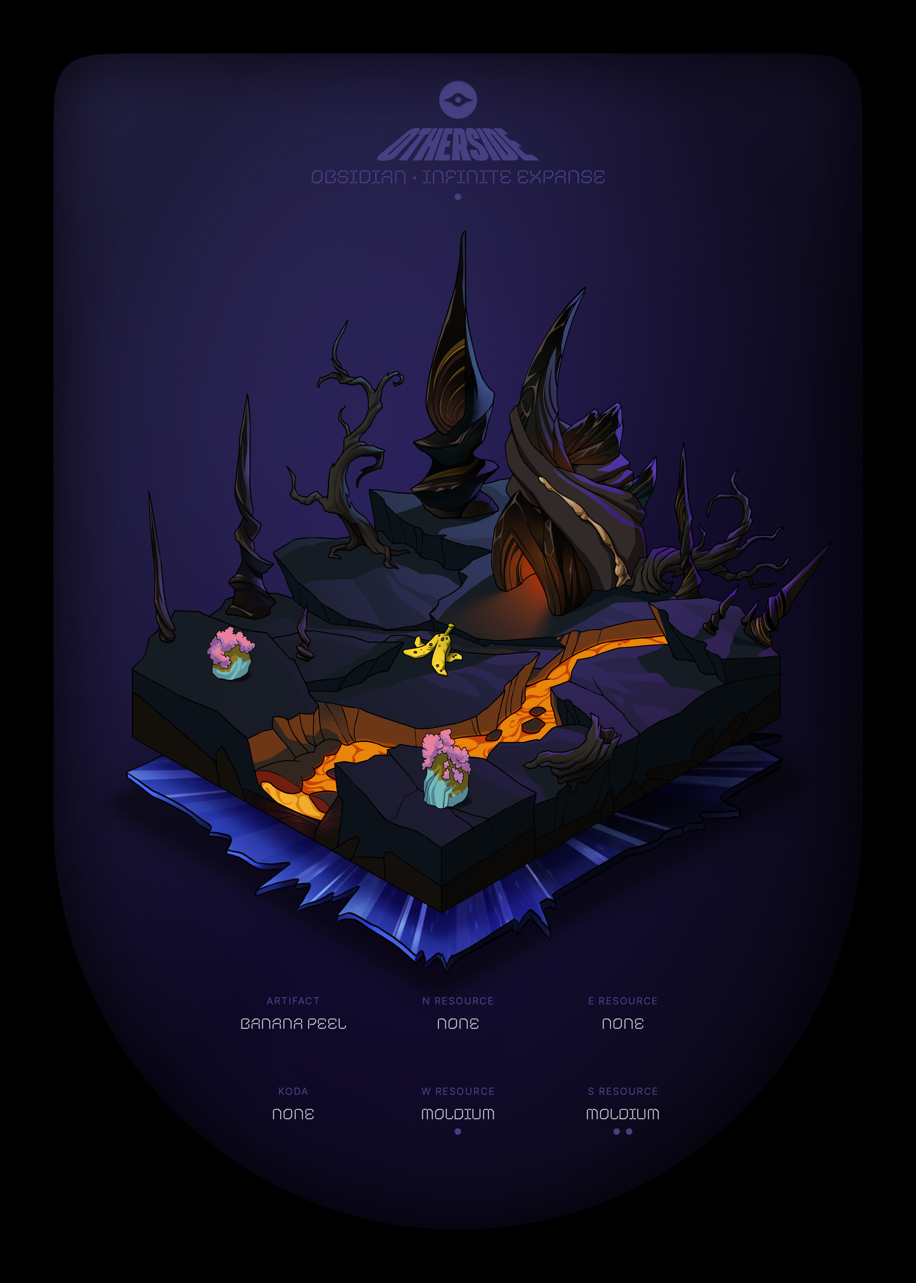 Otherdeed #50118 — Obsidian