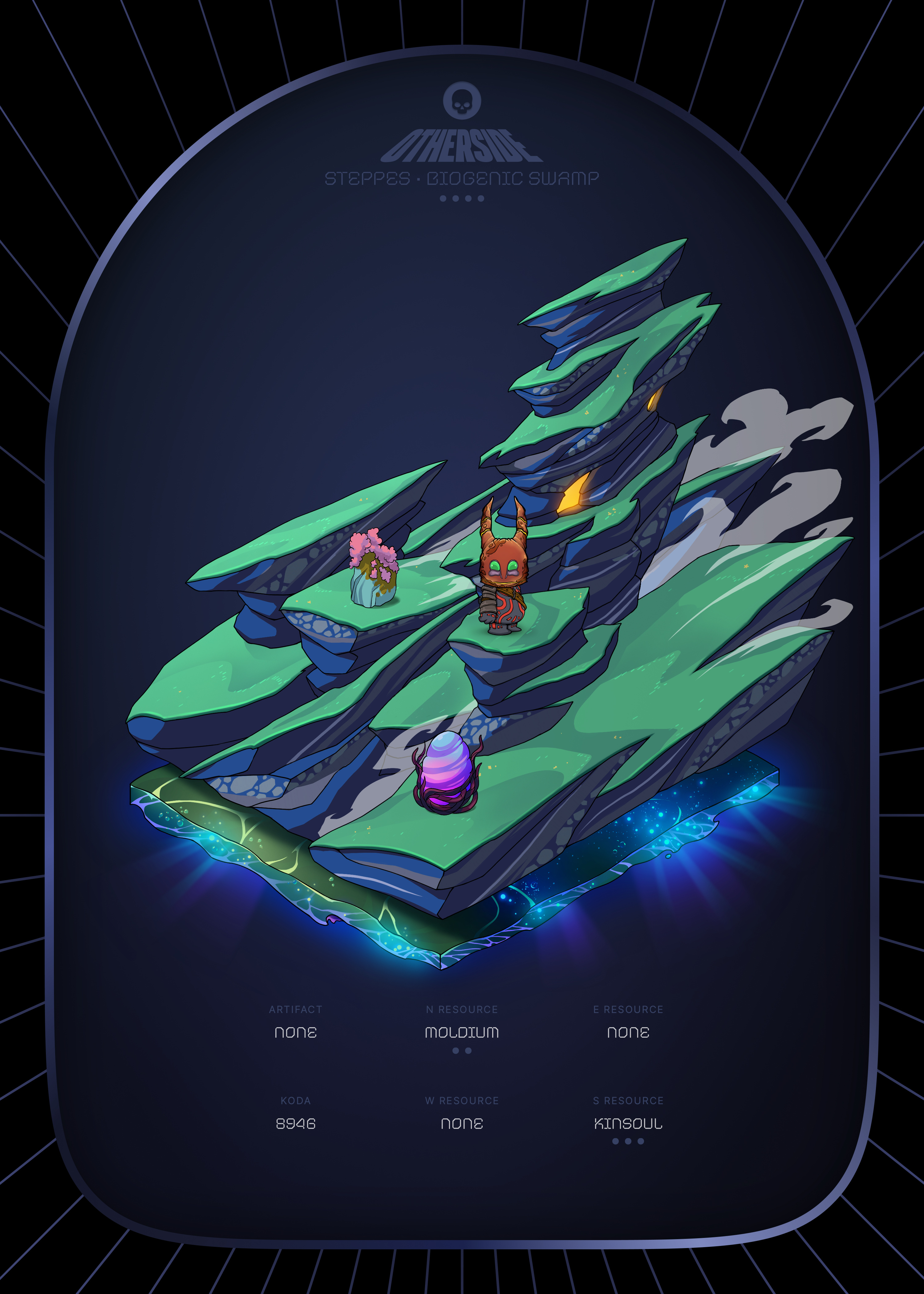 Otherdeed #5512 — Steppes
