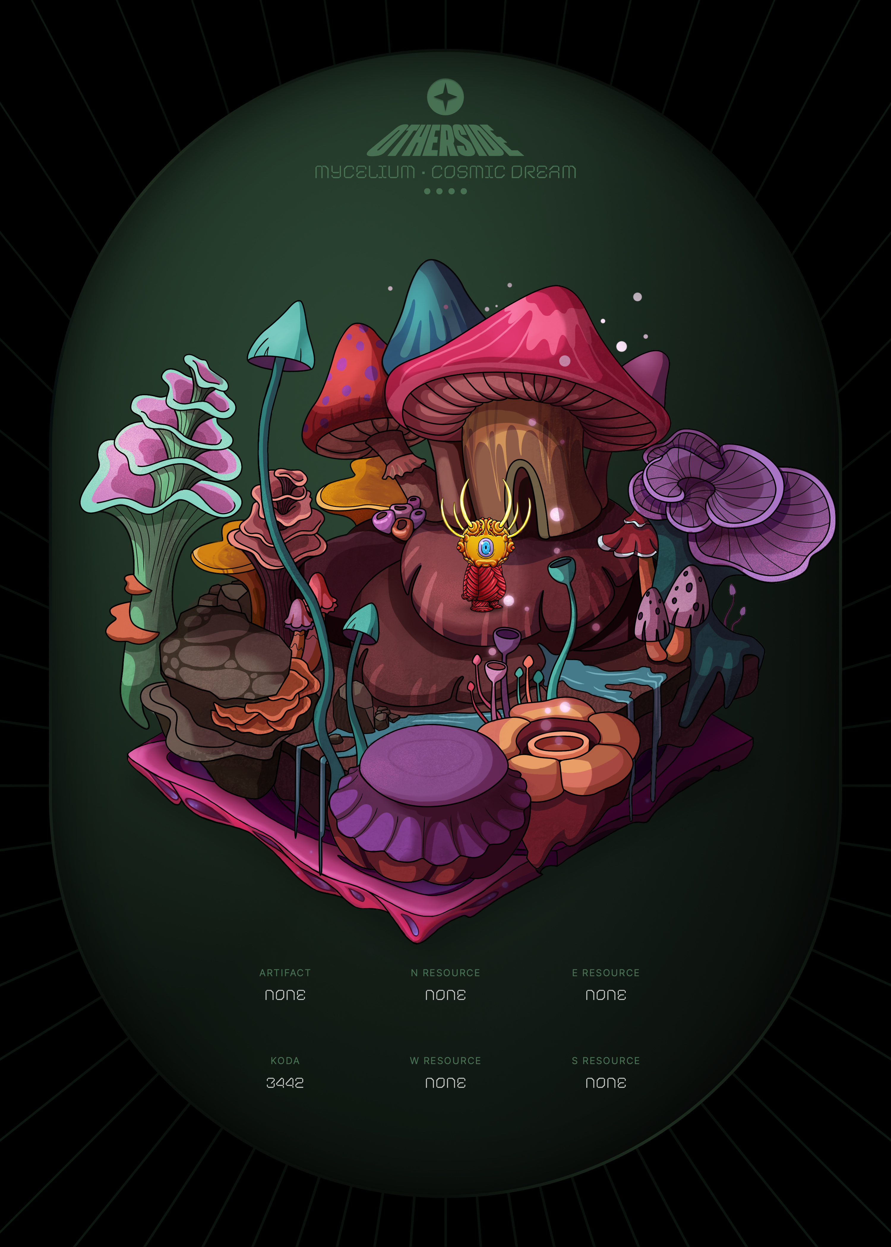 Otherdeed #32683 — Mycelium