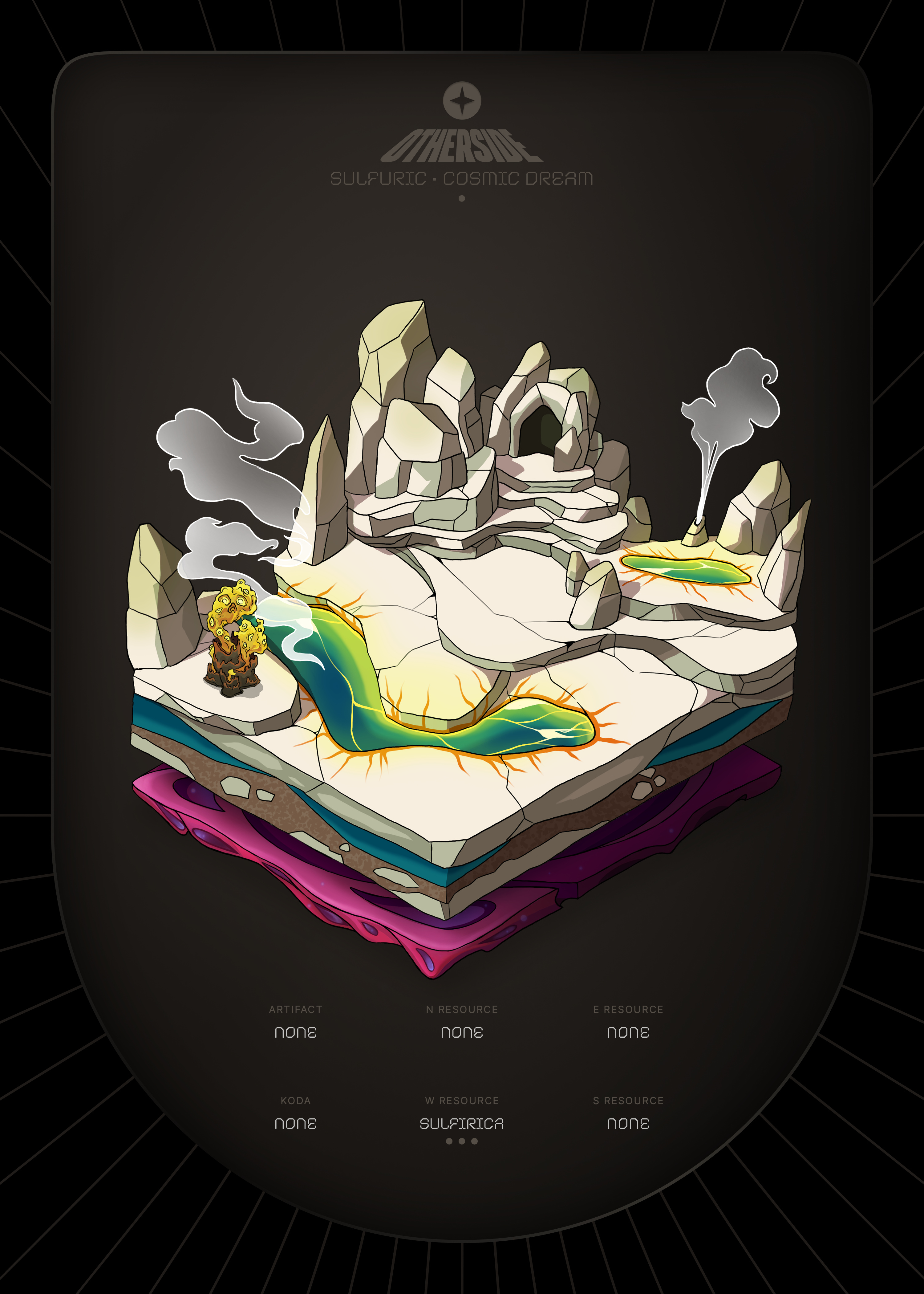 Otherdeed #91077 — Sulfuric