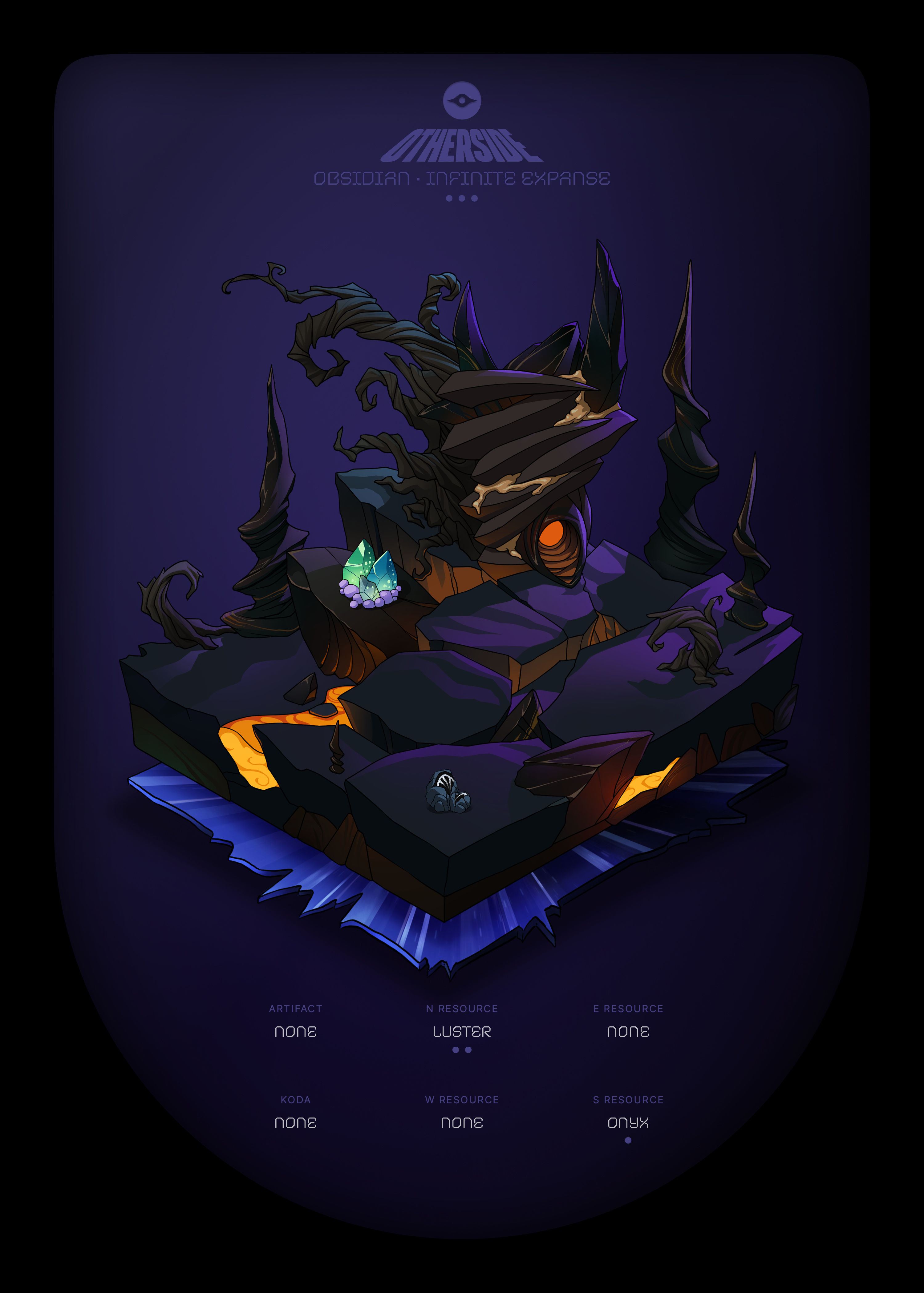 Otherdeed #61036 — Obsidian