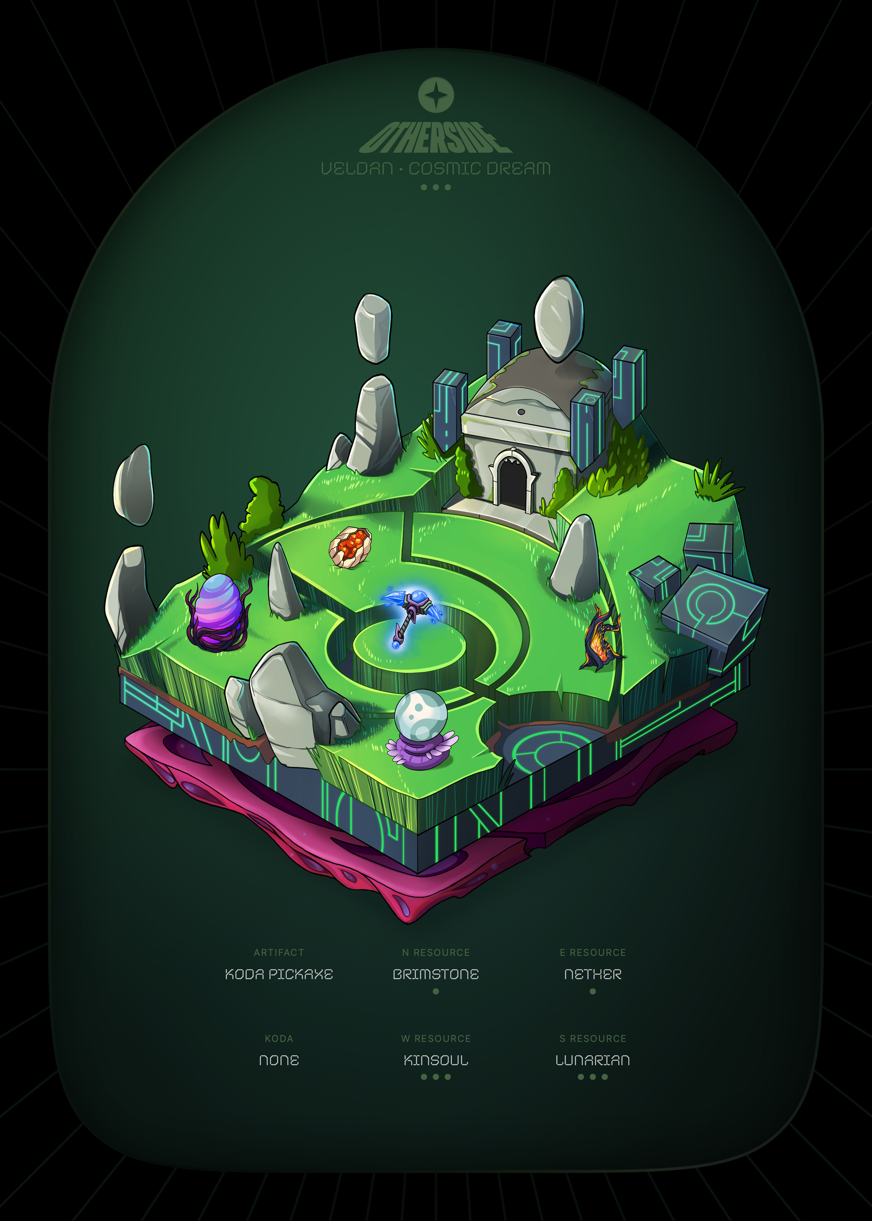 Otherdeed #30728 — Veldan