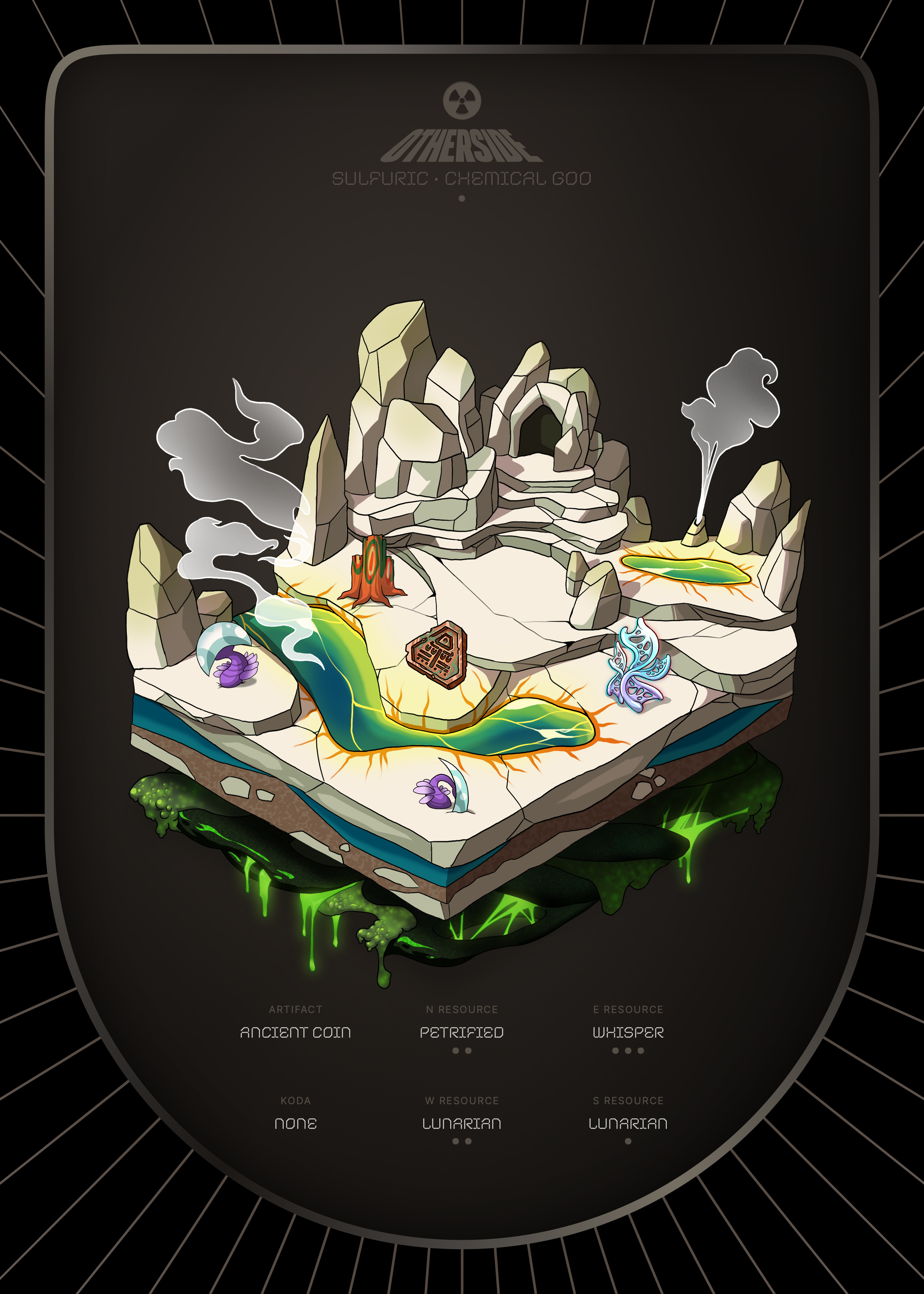 Otherdeed #12095 — Sulfuric