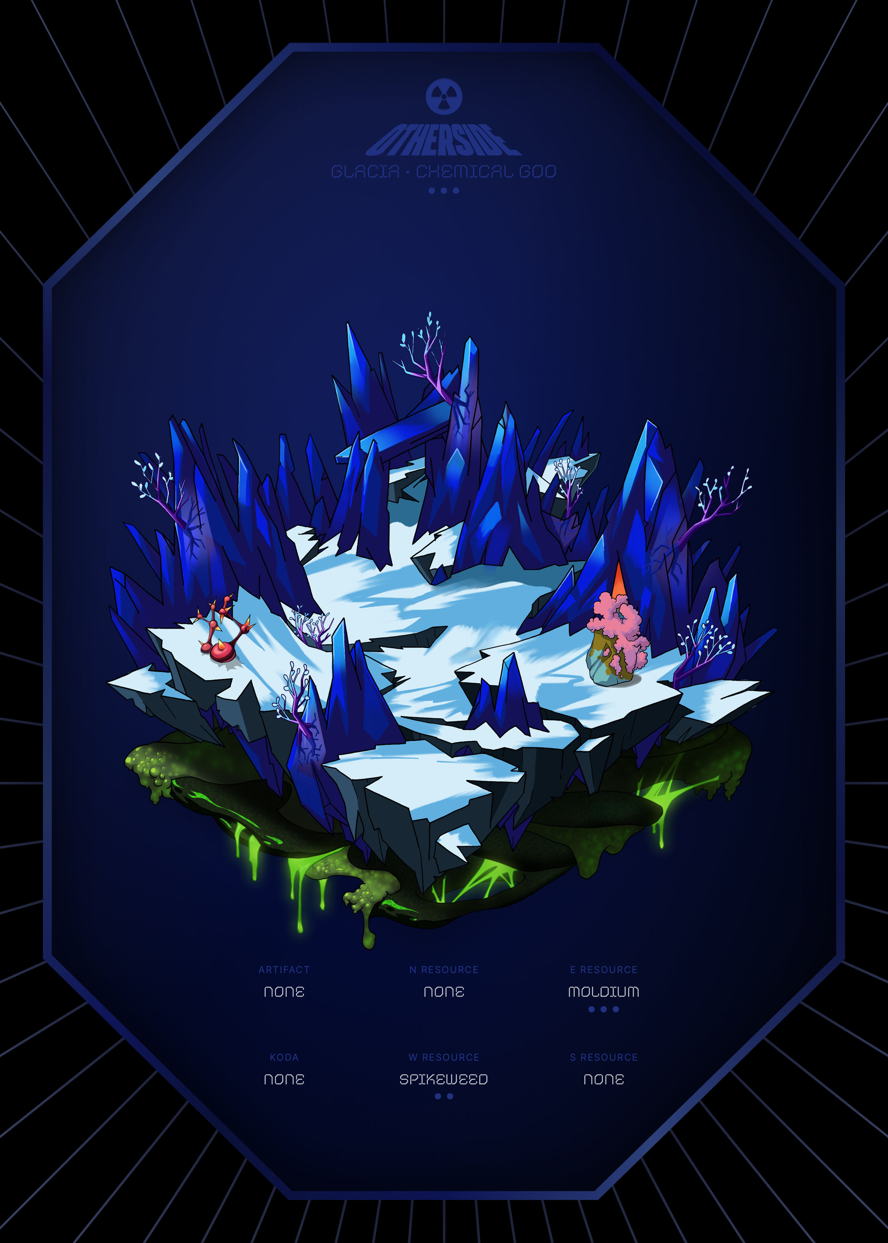 Otherdeed #14704 — Glacia