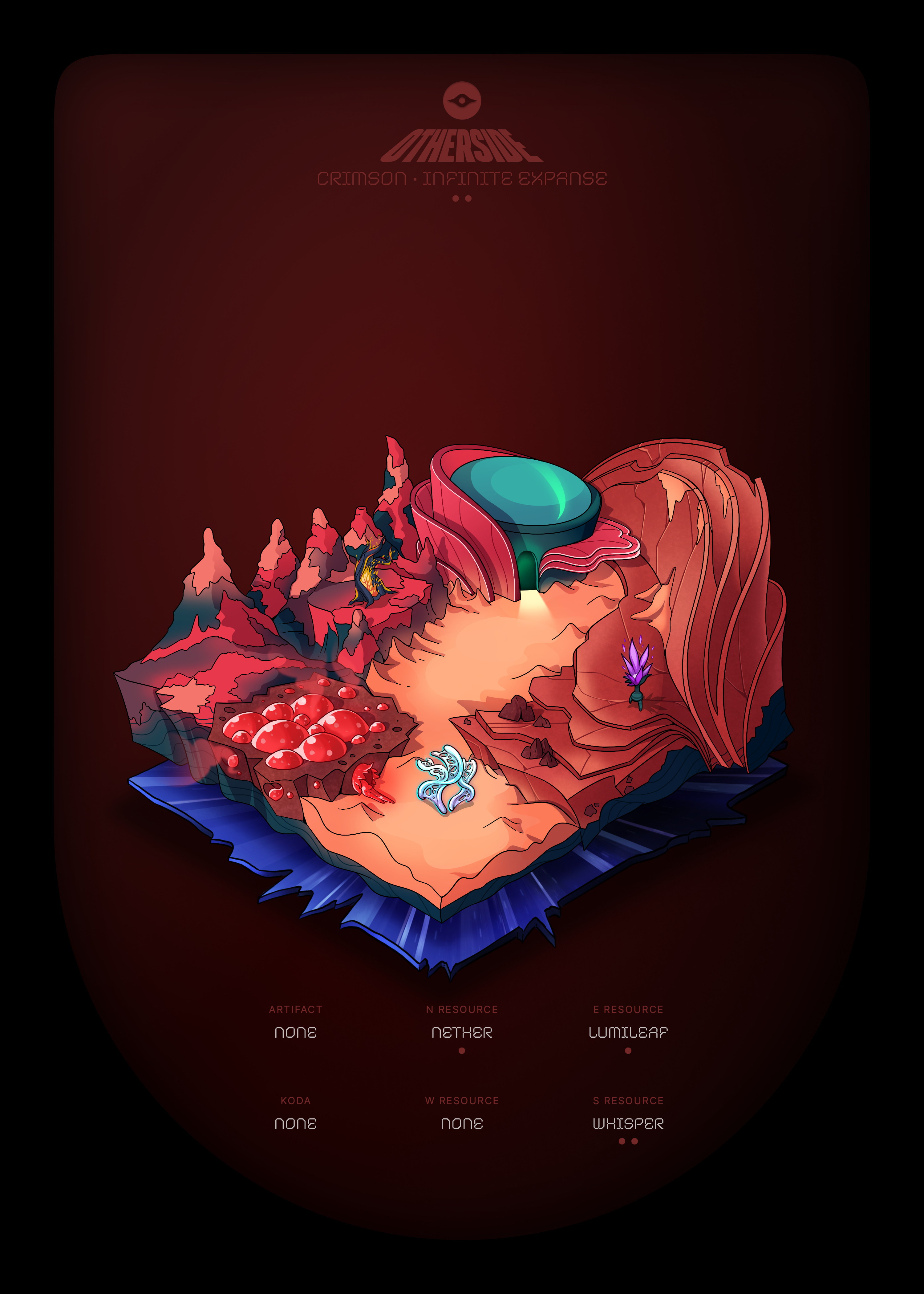 Otherdeed #54574 — Crimson