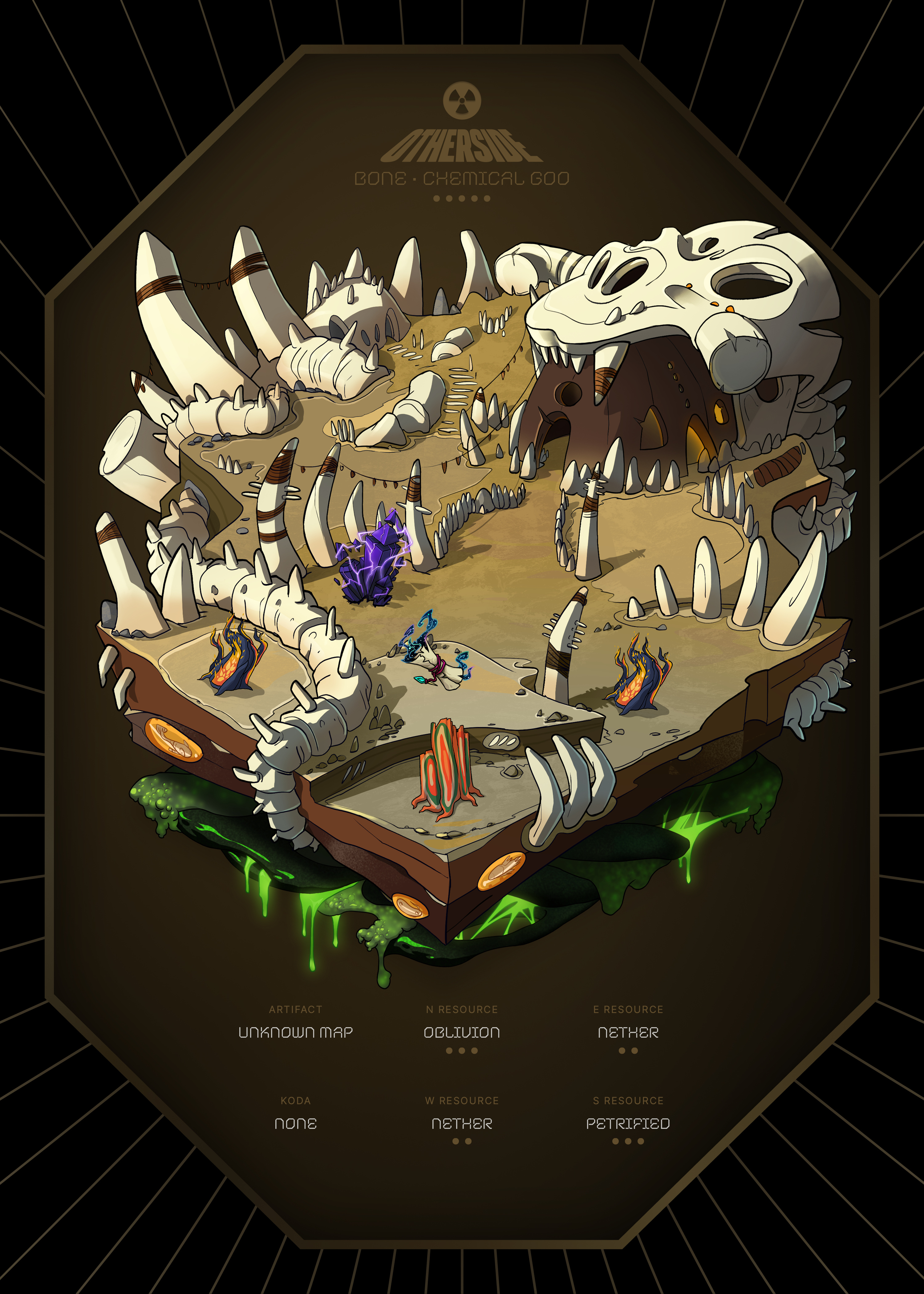 Otherdeed #10327 — Bone