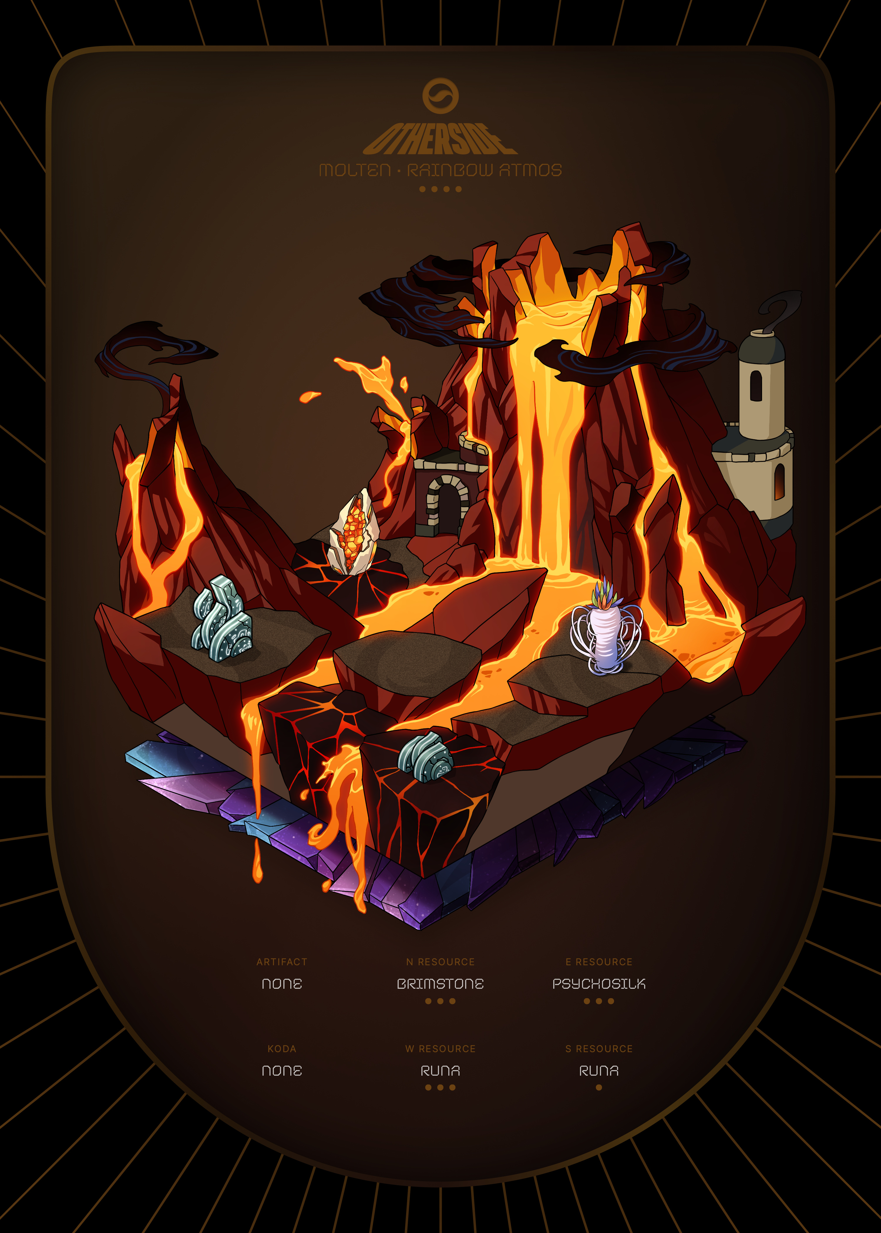 Otherdeed #66156 — Molten